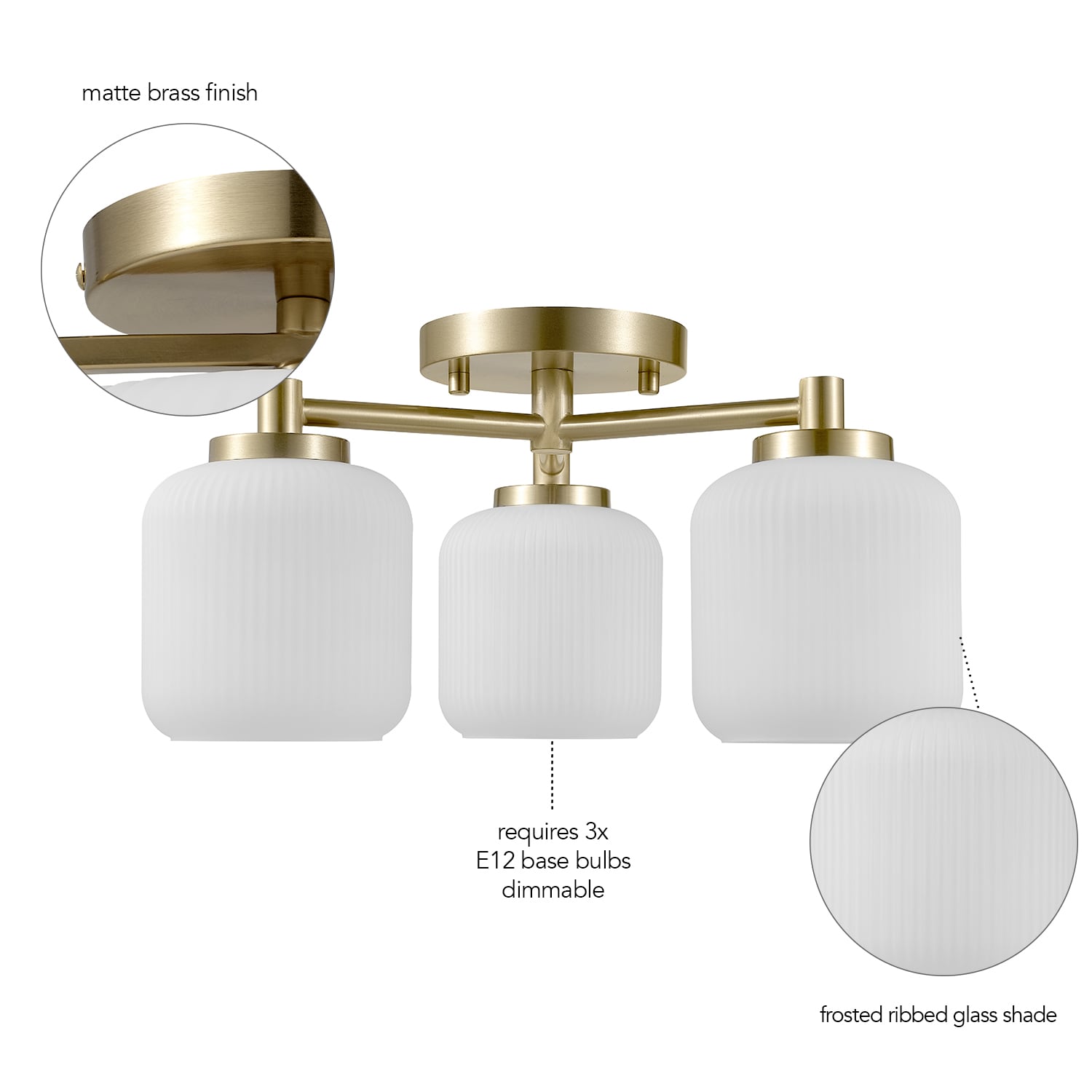 Globe Electric 91011402 flushmounts - View #8