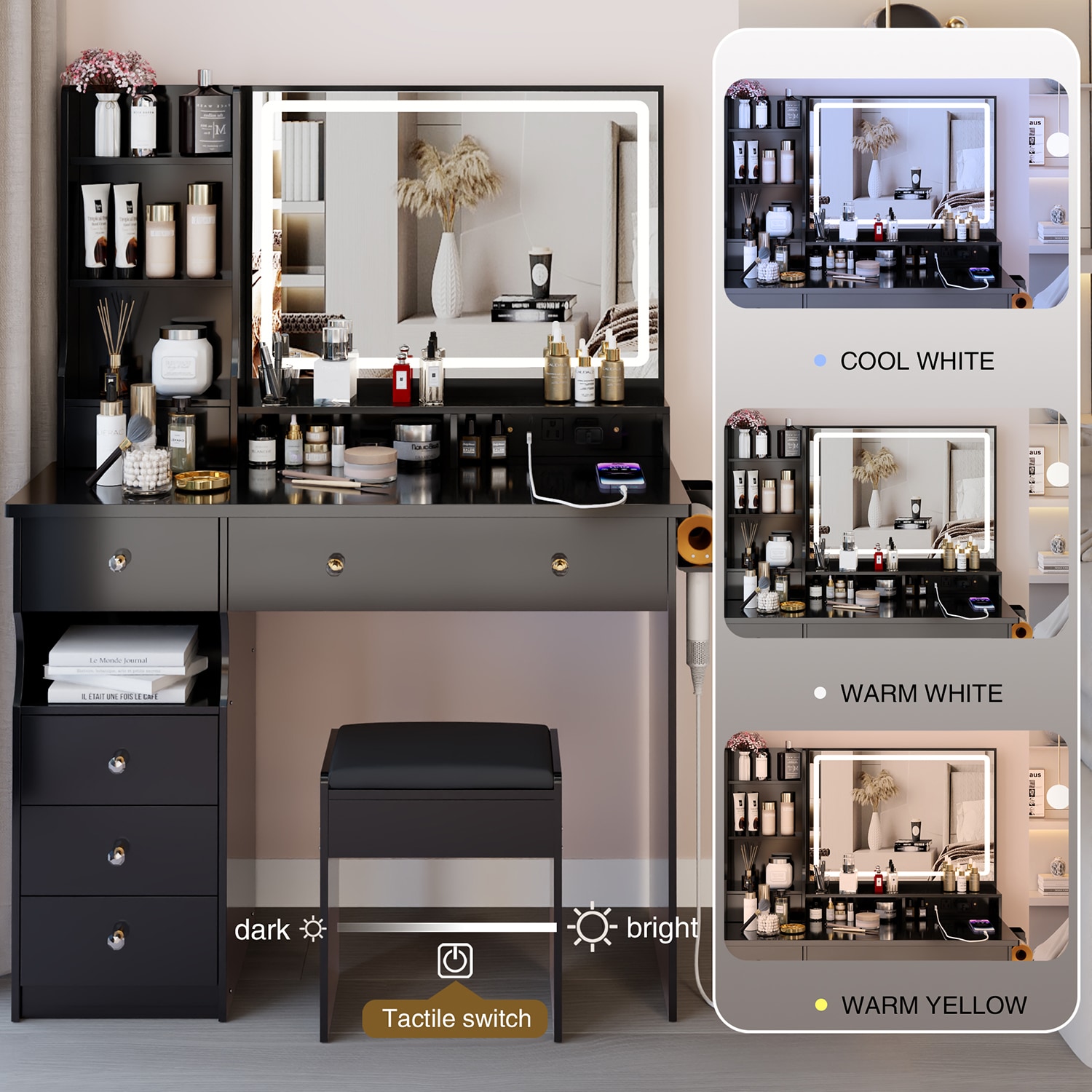 GZMR GZ-CE24321 Bedroom-Vanities - View #6