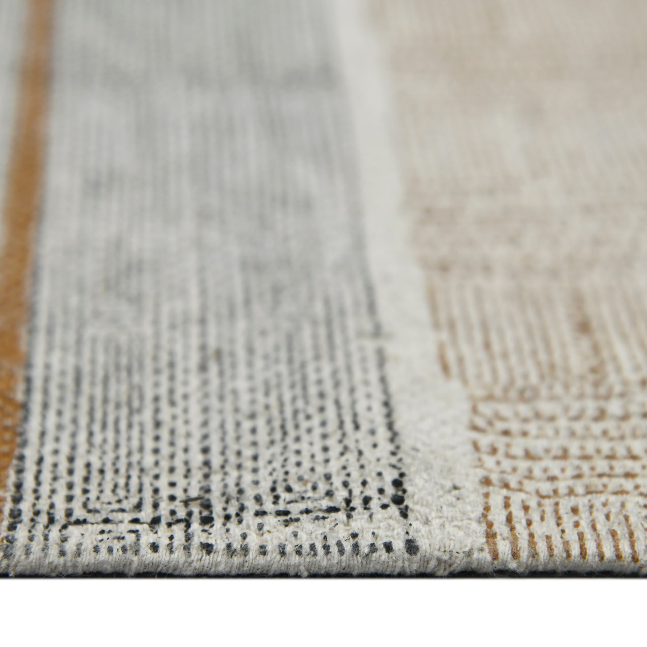 Handmade Geometric Cotton Rectangular Braided Area Rug 2' x 3'
