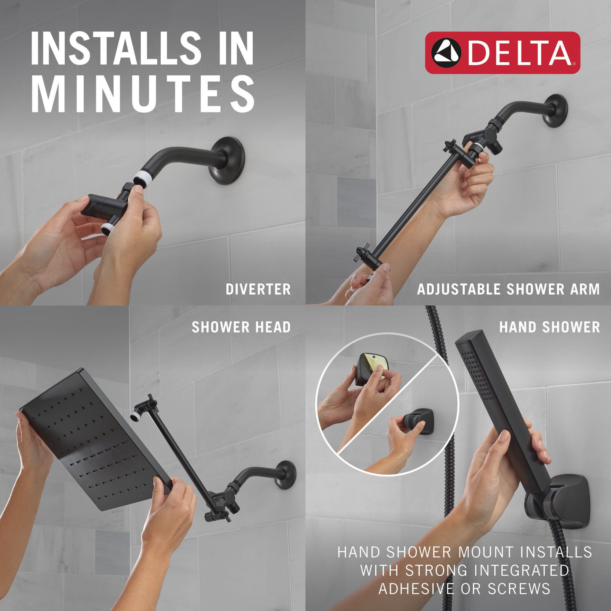 Delta 75527-BL Fixed-Showerhead - View #15