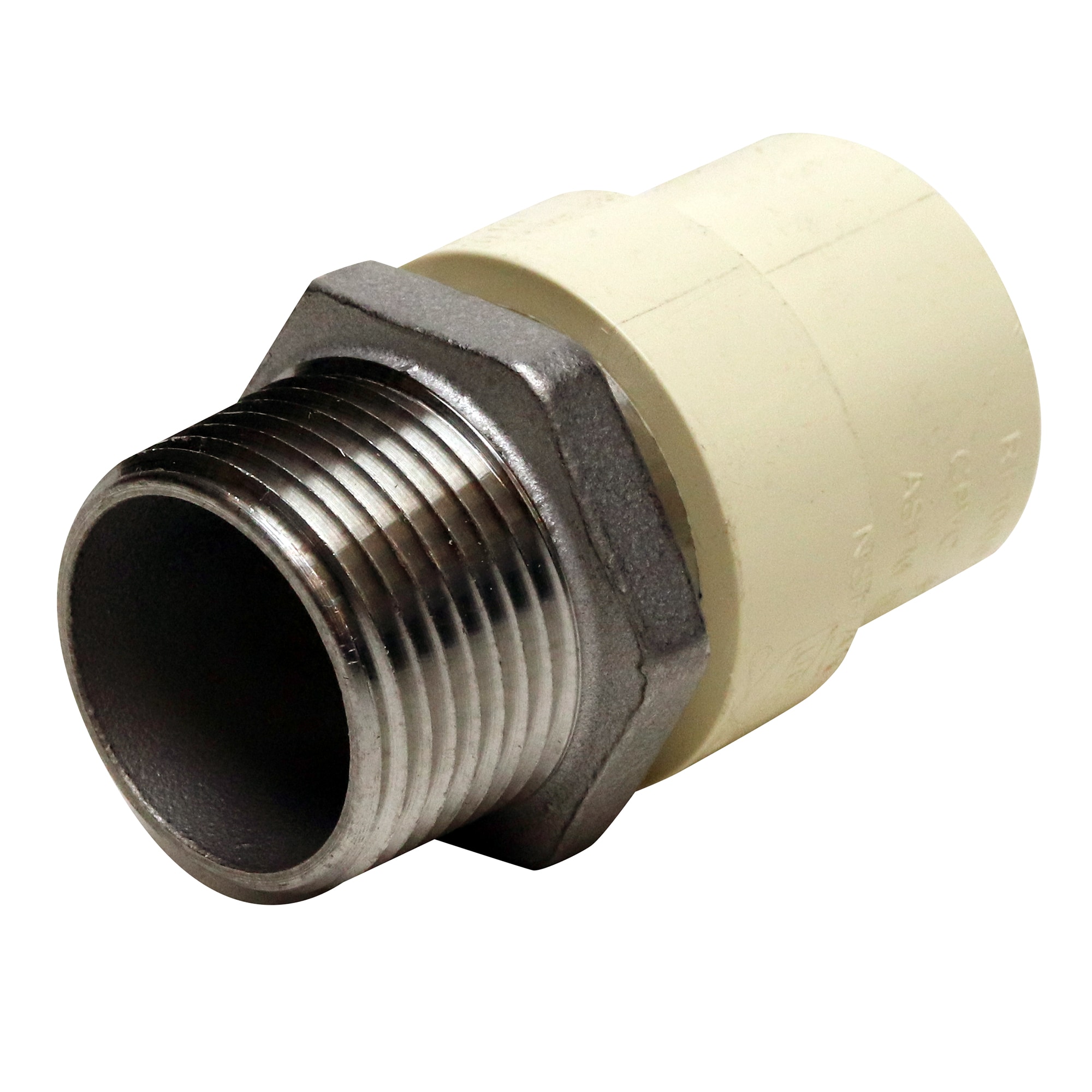 RELIABILT 3/4-in C PVC xbrass Mipt Trns 22646 #LCPVCMA34
