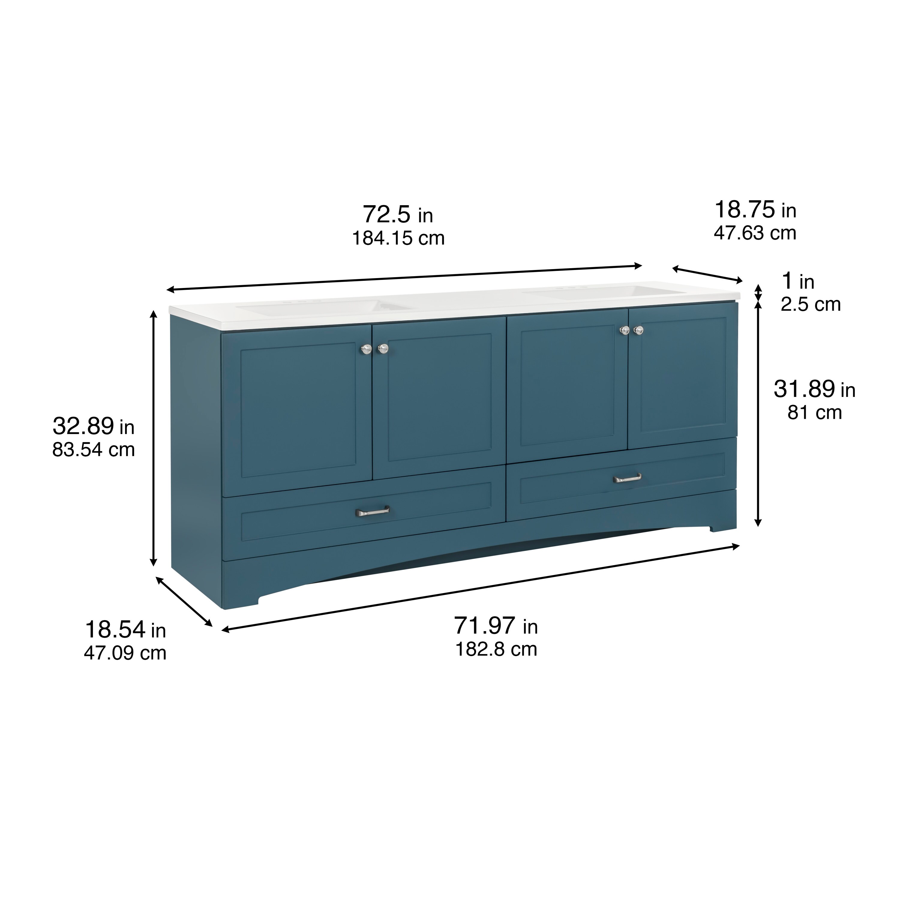 Diamond NOW C72W30364 Bath-Vanity-Combo - View #4