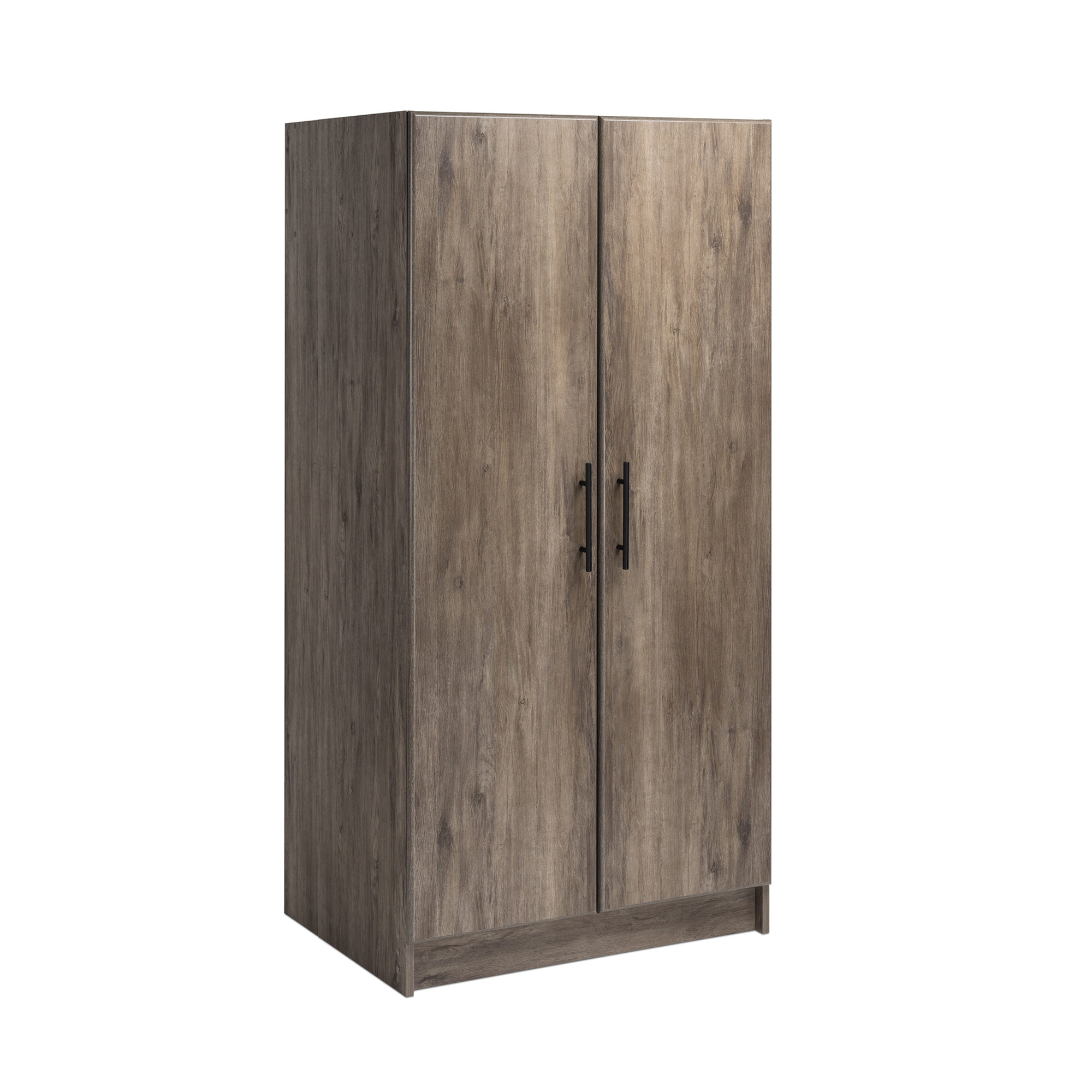 Prepac Elite 32-in W x 65-in H Wood composite Drifted Gray Freestanding Utility Storage Cabinet #DEW-3264