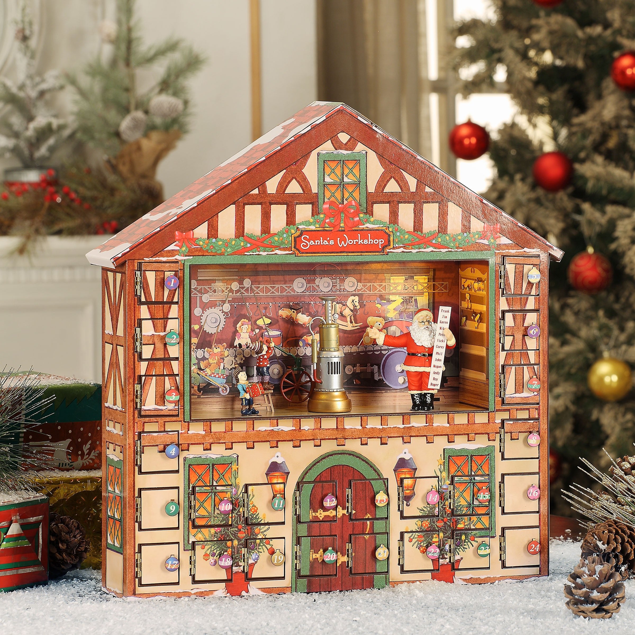 Mr. Christmas Santa's Workshop Advent Calendar - Thumbnail 4