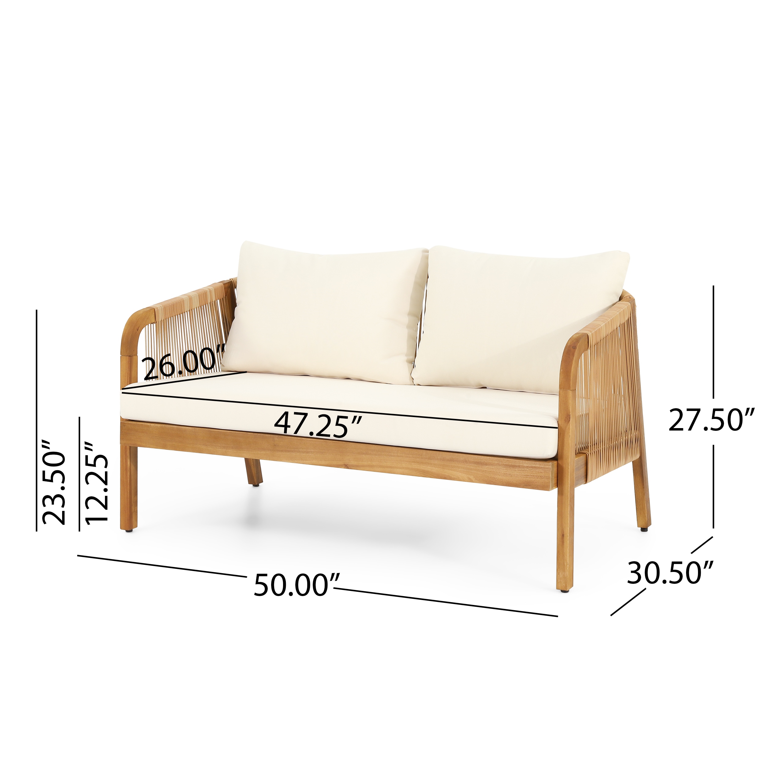 Direct Wicker DWS-7240800LBGE Patio-Conversation-Sets - View #11