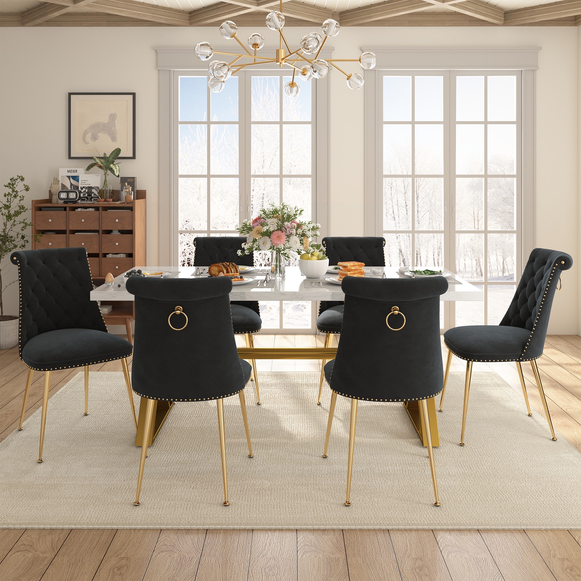 Clihome CL-DLS703BK Dining-Sets - View #2