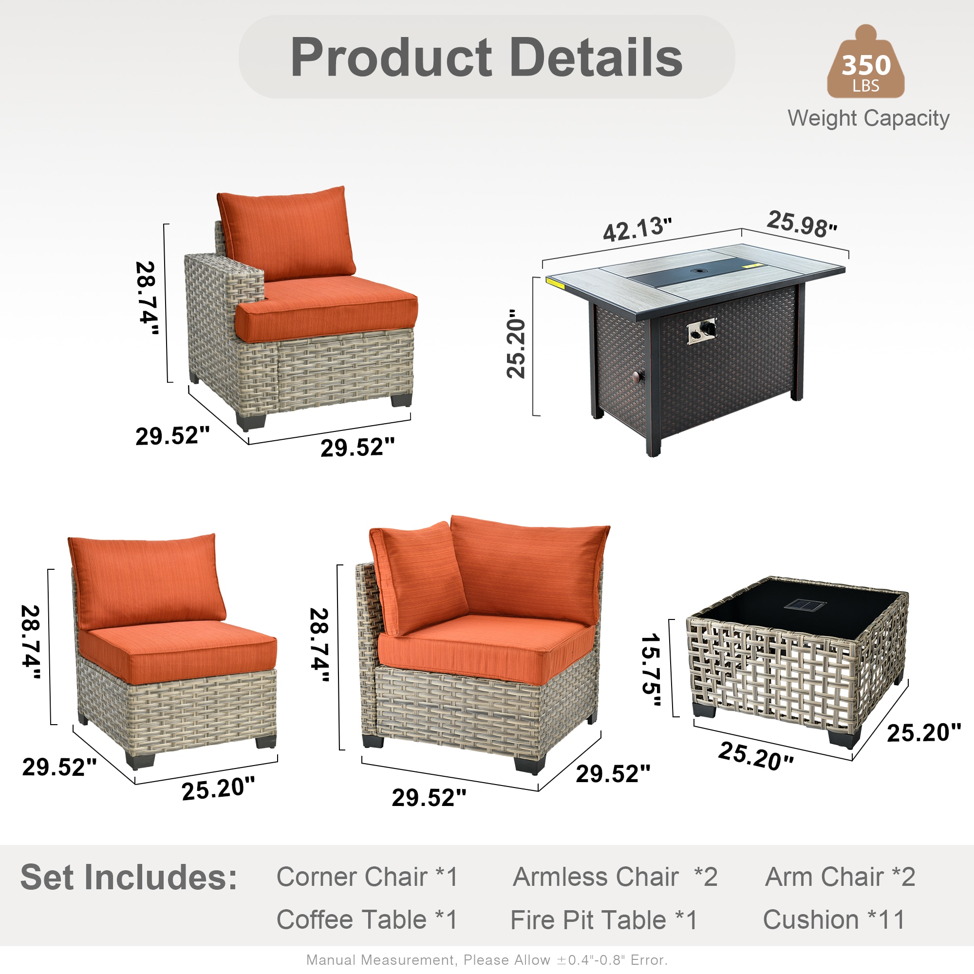 Caodoc L5-CFP03-TBS807-1 Patio-Sofas-Daybeds - View #7