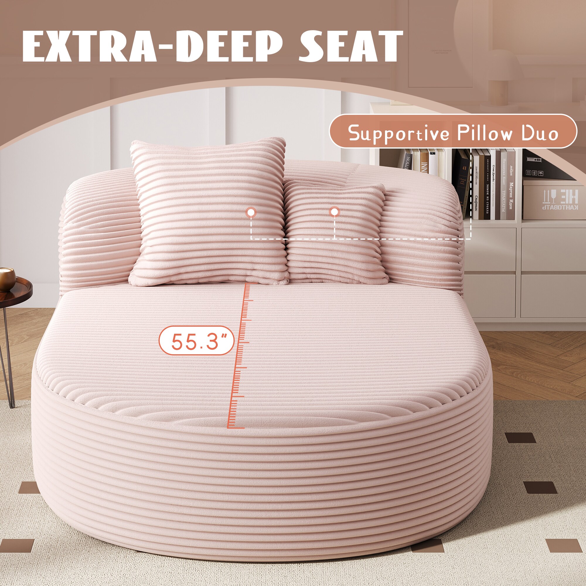 ModernLuxe L3P-N719P329129P Sofas-Loveseats - View #4