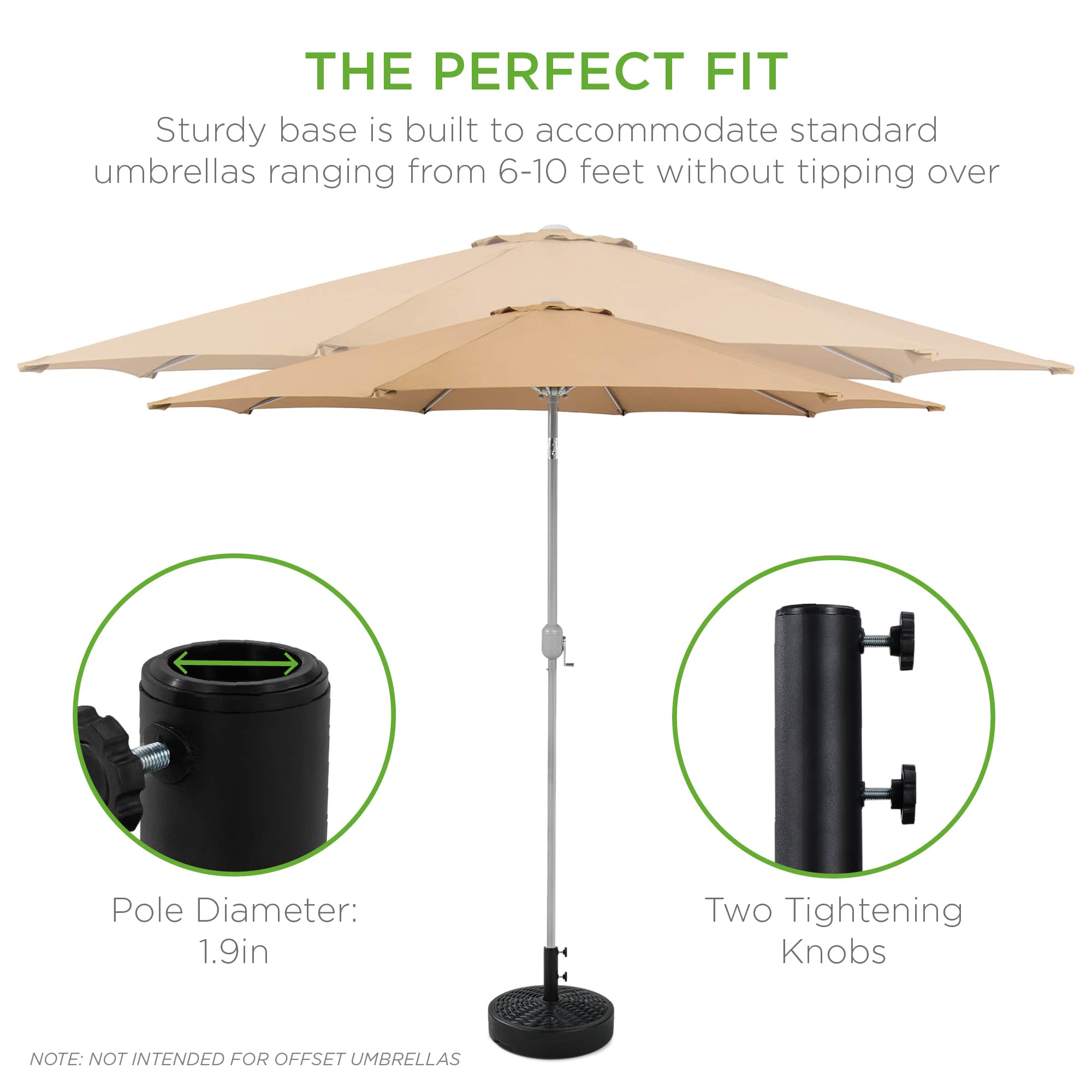 Best Choice Products SKY6439 Umbrella-Bases - View #4