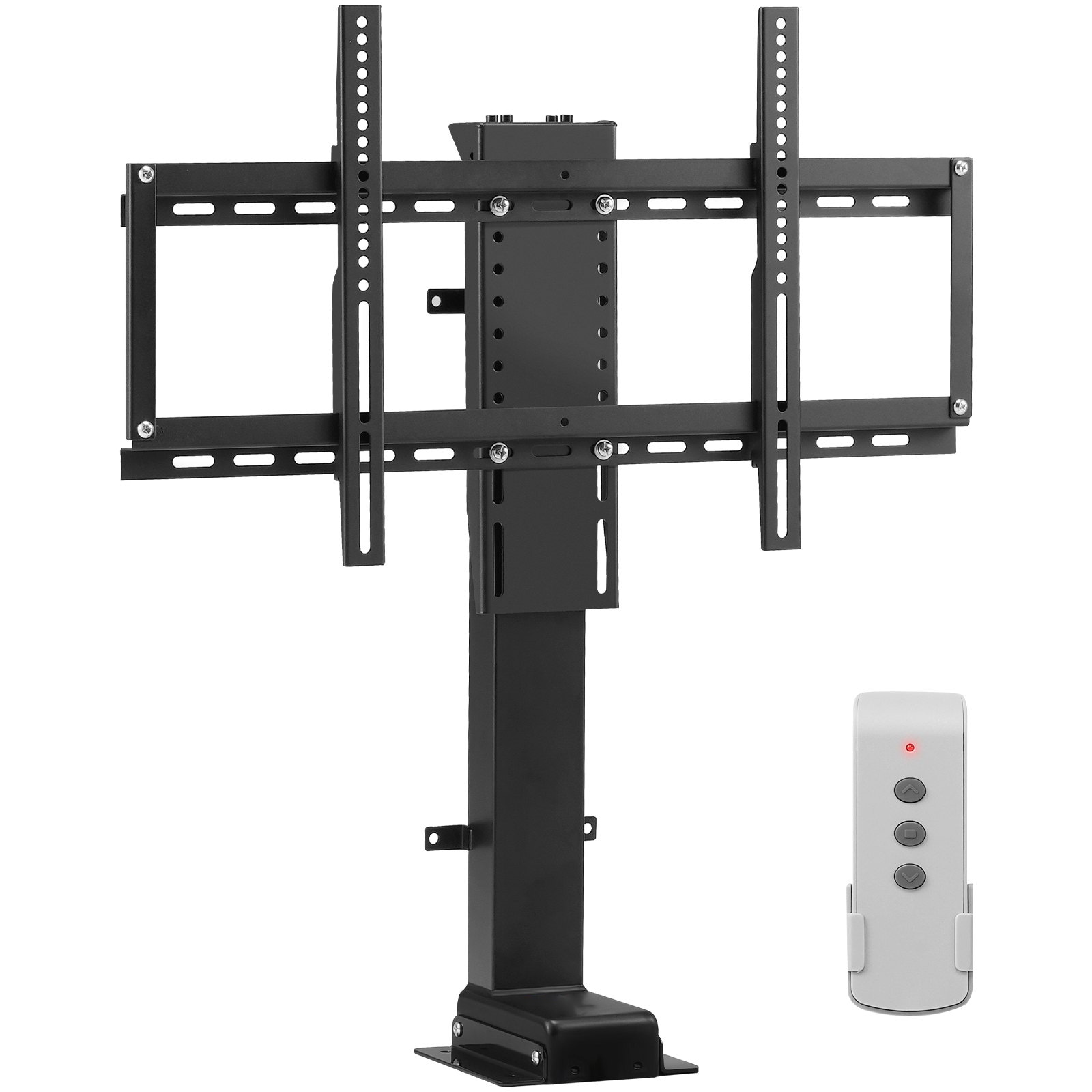 Slickblue Motorized TV Lift Mechanism Holds 32 to 70 in TVs with Remote Control Height Adjustment and Floor Installation for Home or Office