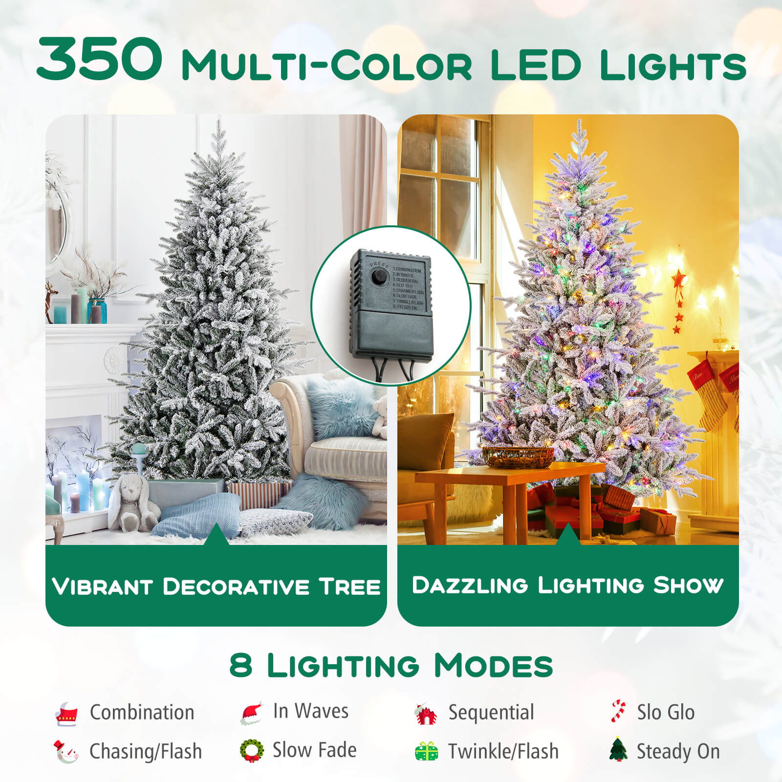 Costway HCST03323 Artificial-Christmas-Trees - View #6
