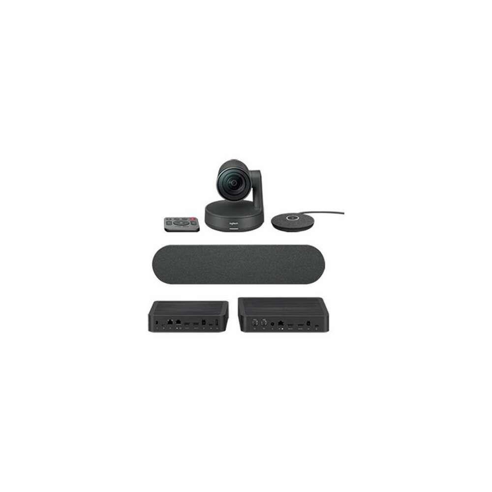 Logitech ISTR188851  960-001225 Rally Plus Solution Video Conferencing Kit 2- Speaker and Microphone