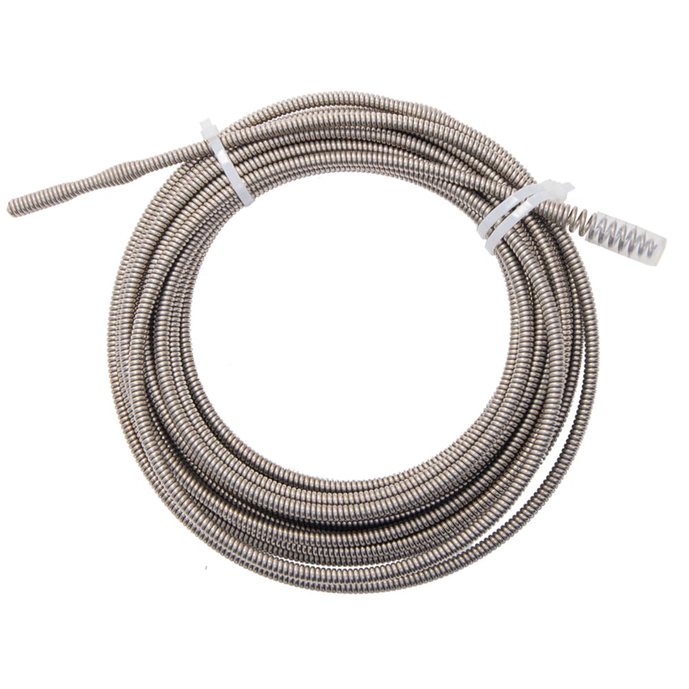 General Wire Hand Augers Drain Snake, Galvanized Wire, 3/8-in x 35-ft, for  Drain Pipes 1.25-3.0 Inches in the Hand Augers department at