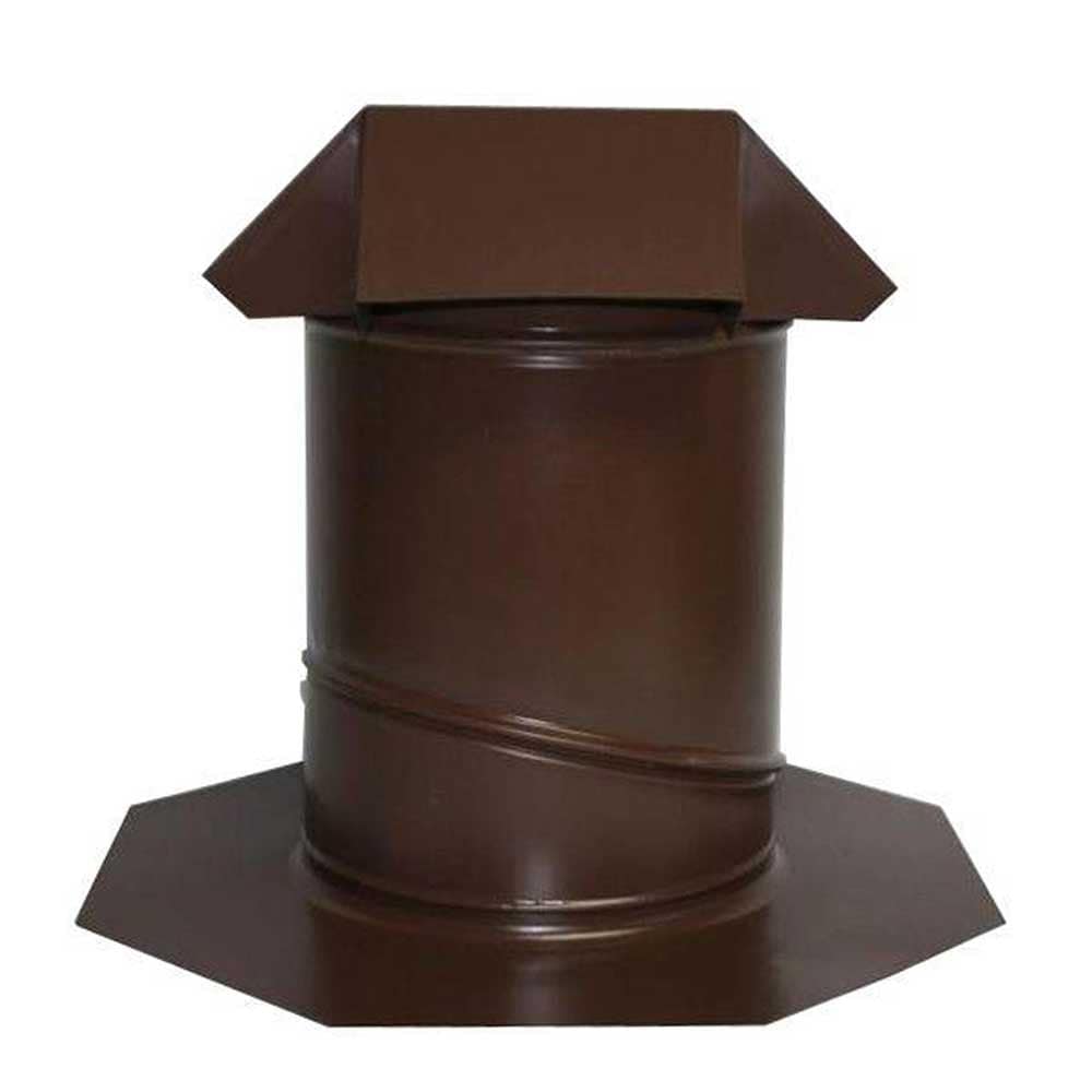 Gibraltar Building Products JACK8BRN 8-in x 15-in Galvanized steel Vent and Pipe Flashing