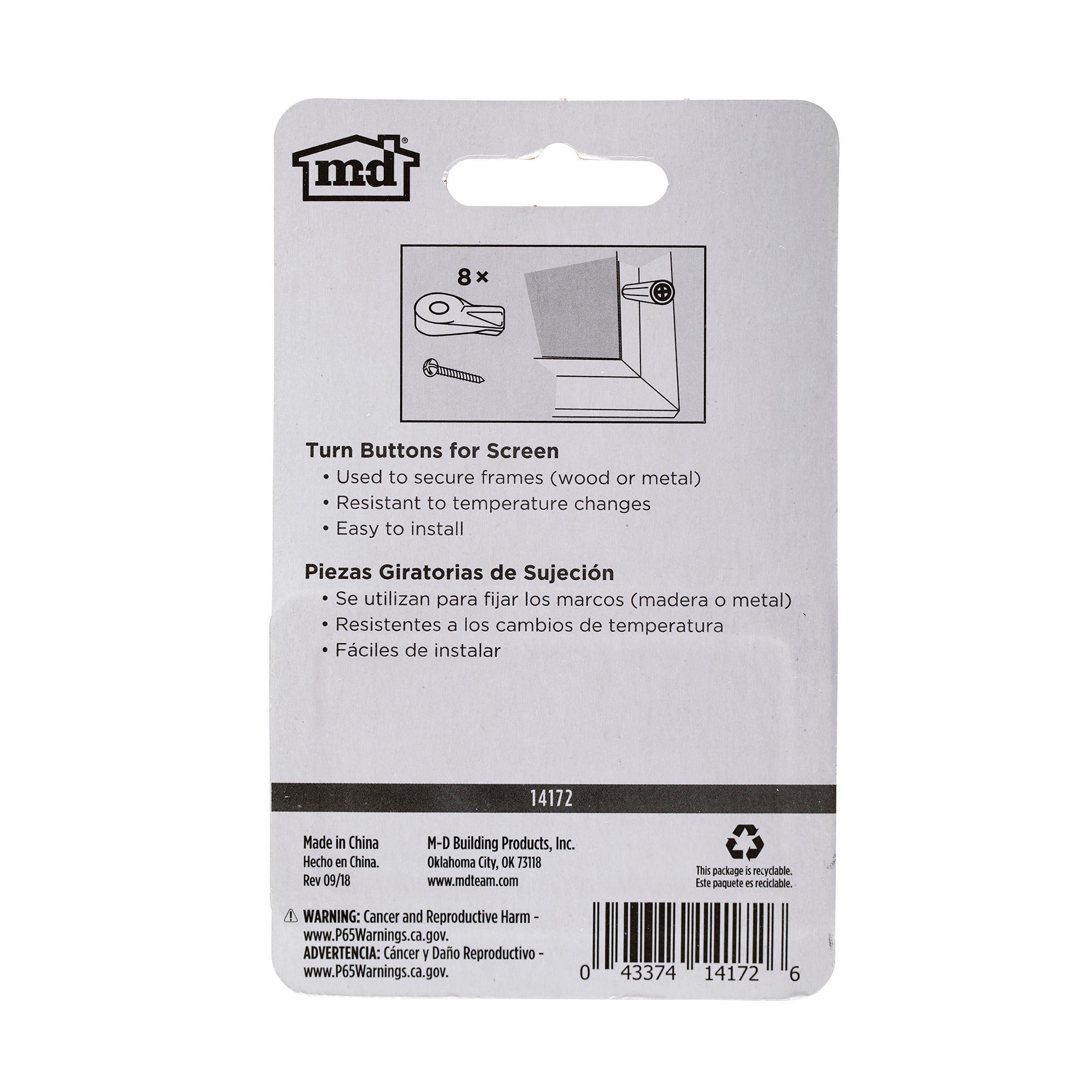 M-D 14172 Screen-Frame-Connectors - View #2