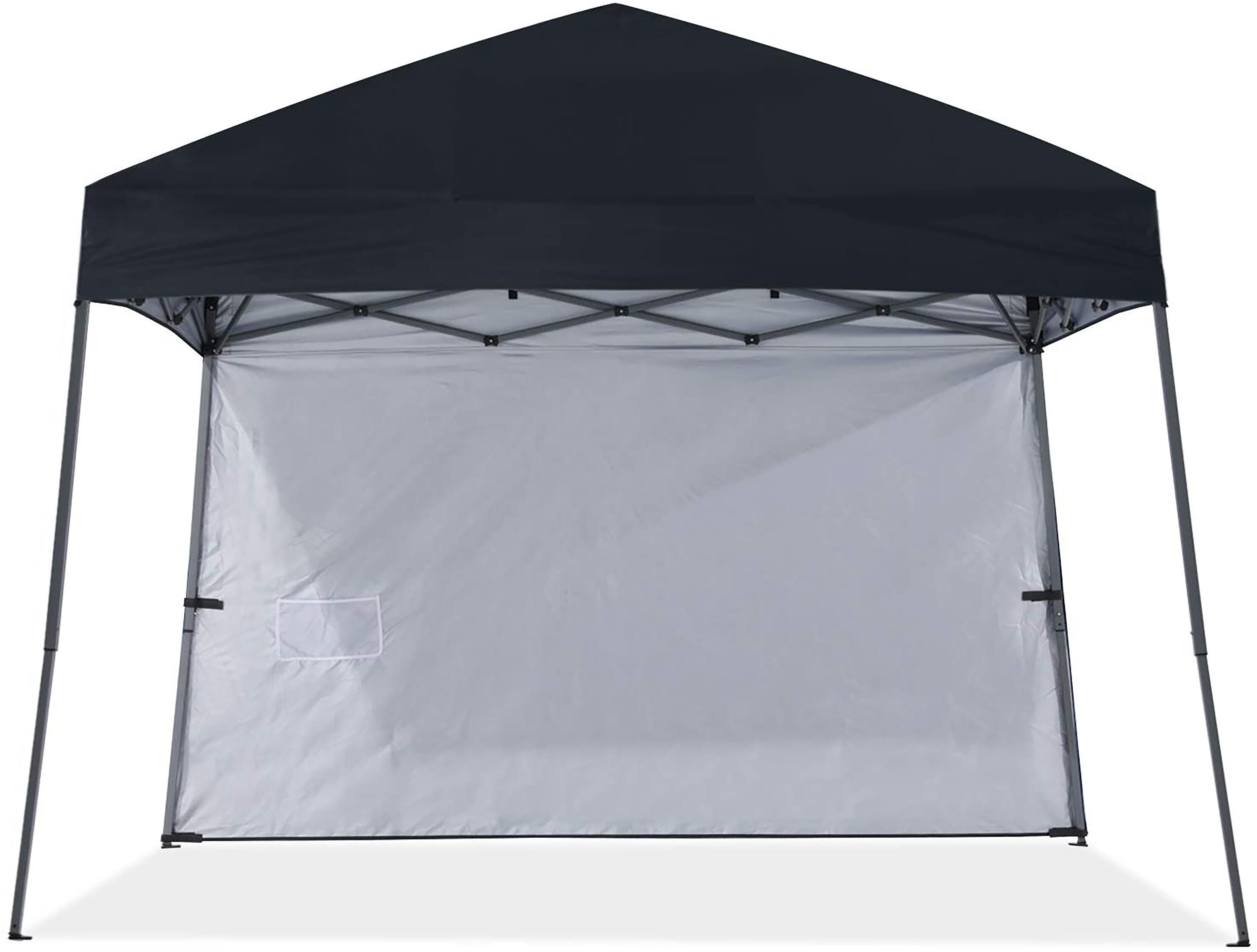 ABCCANOPY AHXJ1W-8FTBLACK 8-Feet x 8-Feet Square Black Pop-up canopy