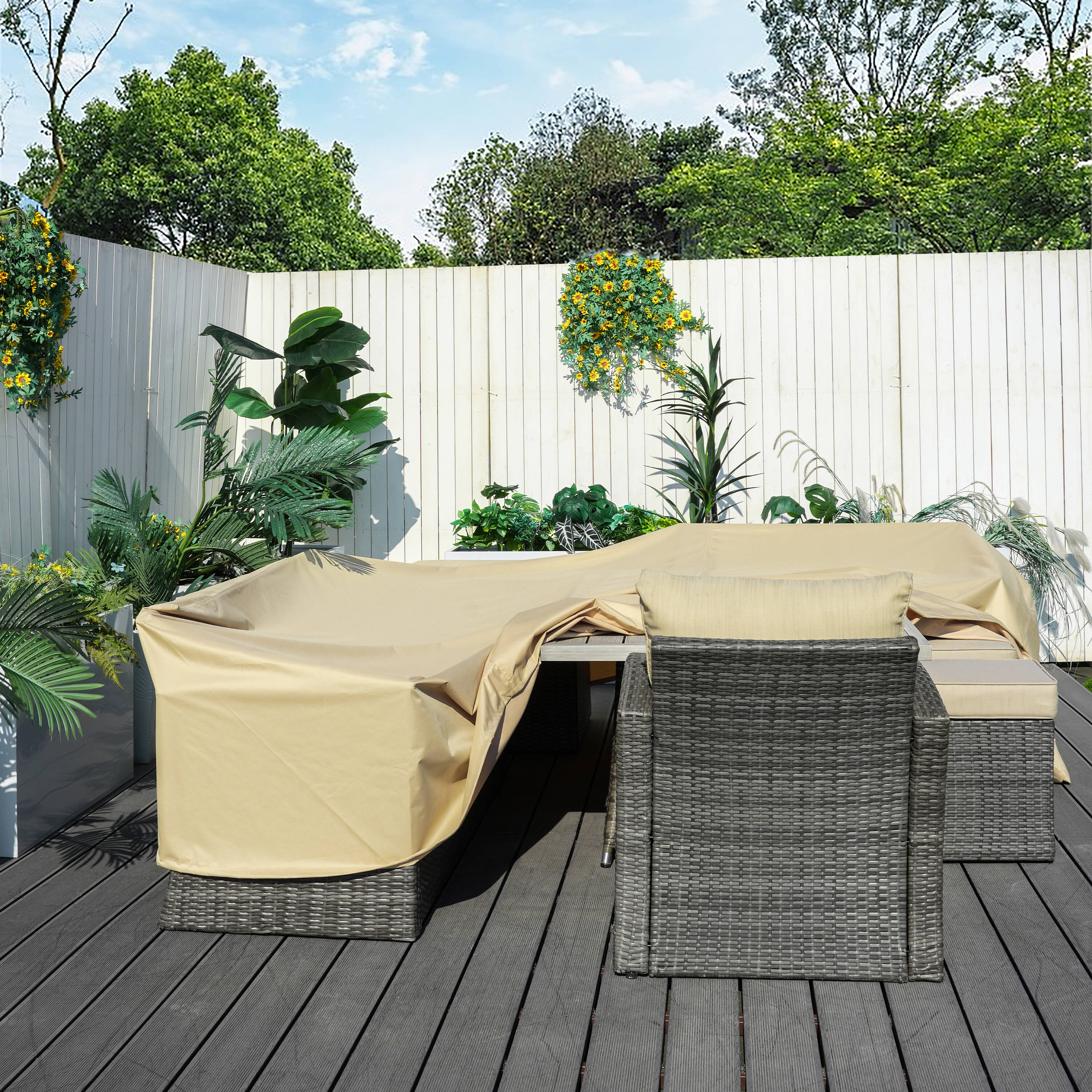 Direct Wicker DWRC-1120BE Patio-Furniture-Covers - View #5