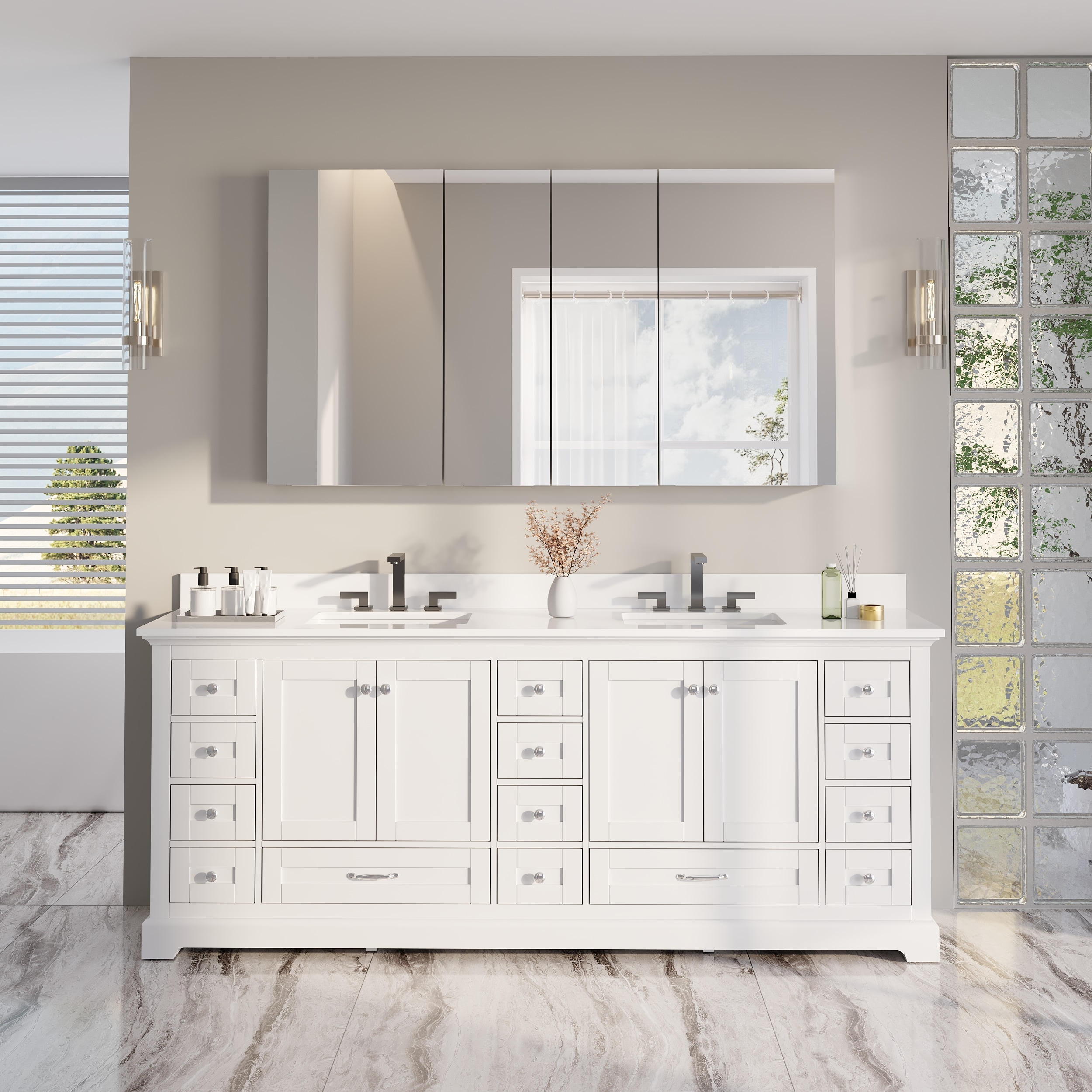 CALVON RC36-20R12R12L20L Bathroom-Medicine-Cabinets - View #9