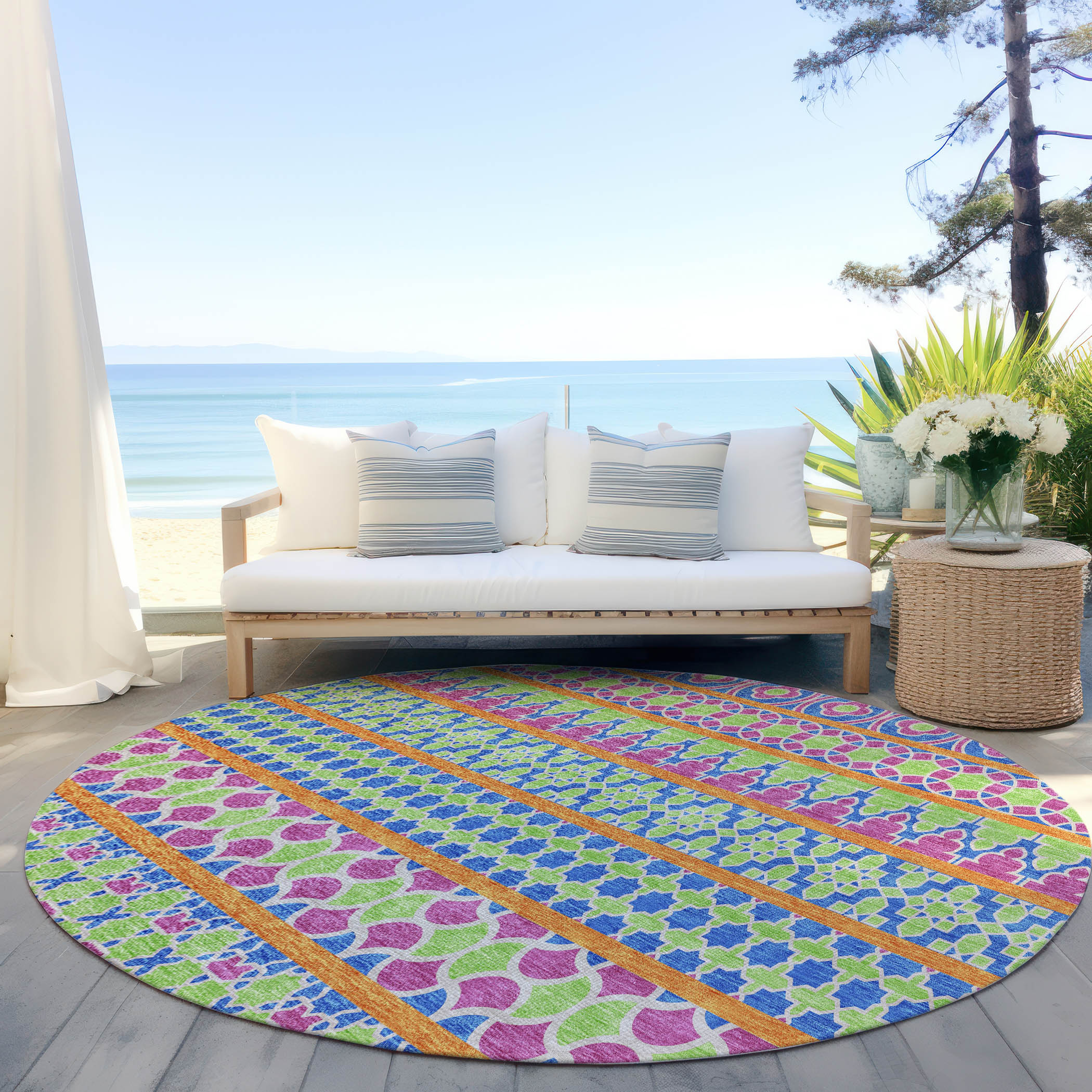 Addison Rugs ACN726BL8RO rugs - View #6