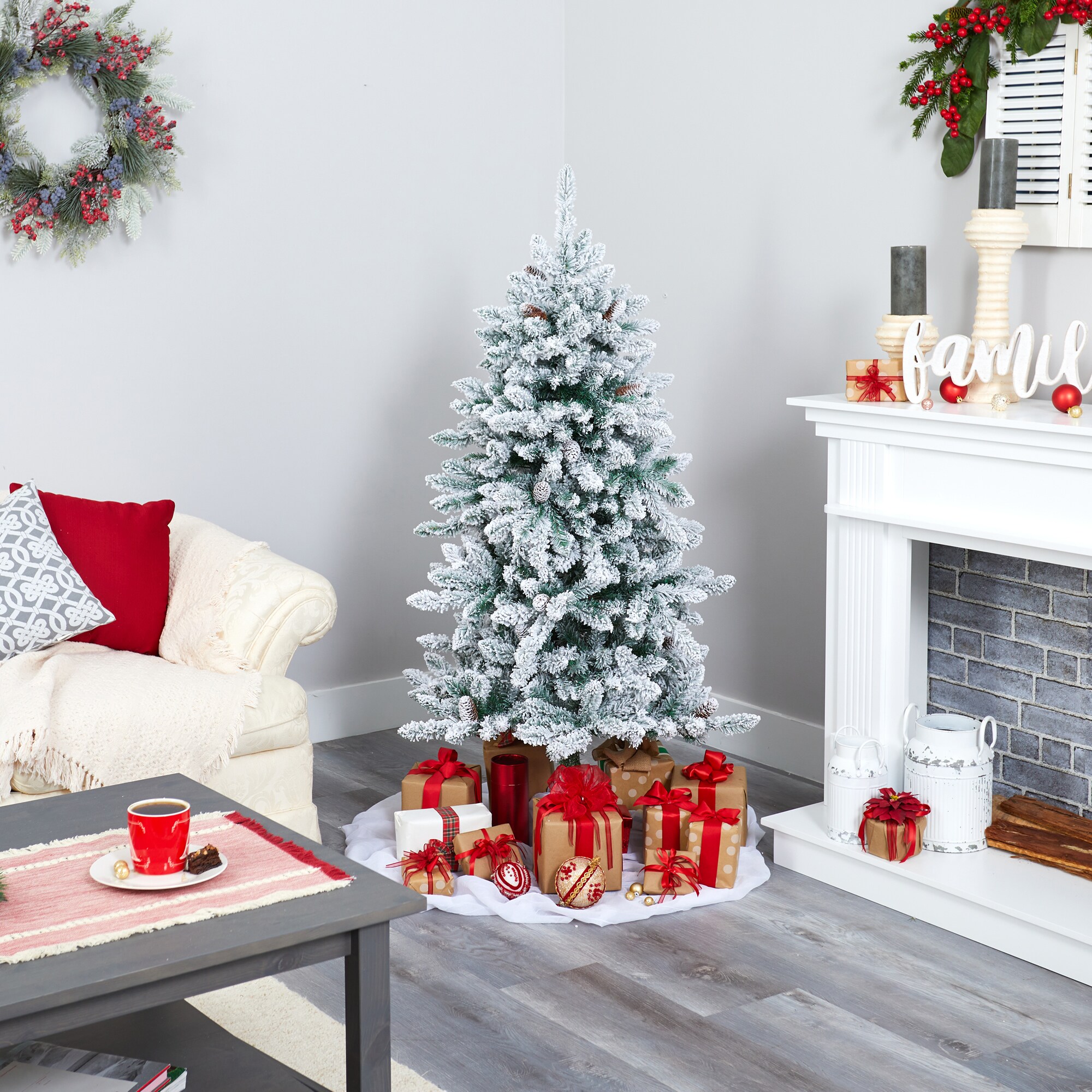 Nearly Natural T4496 Artificial-Christmas-Trees - View #5