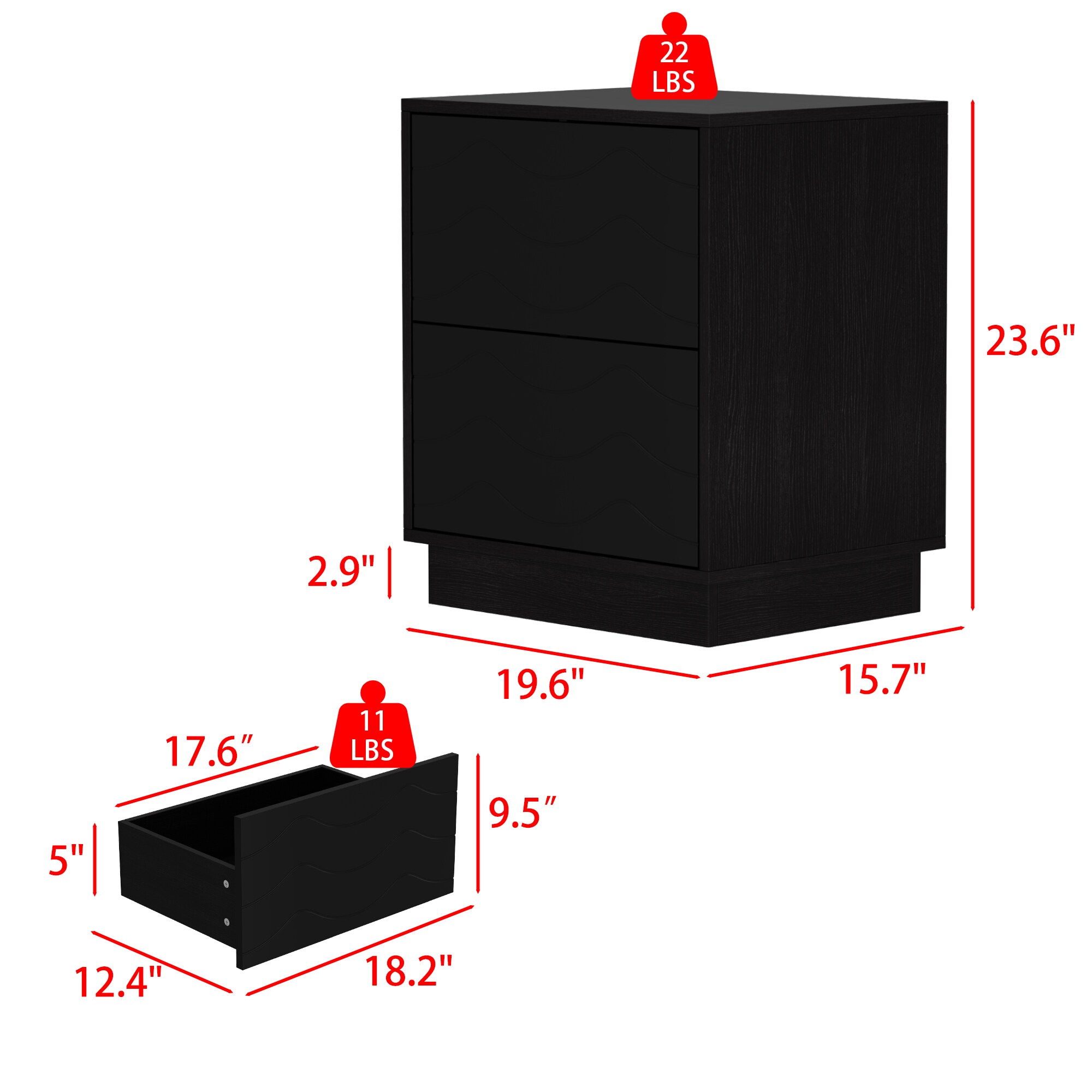 FUFU&GAGA KF330147-01 nightstands - View #16