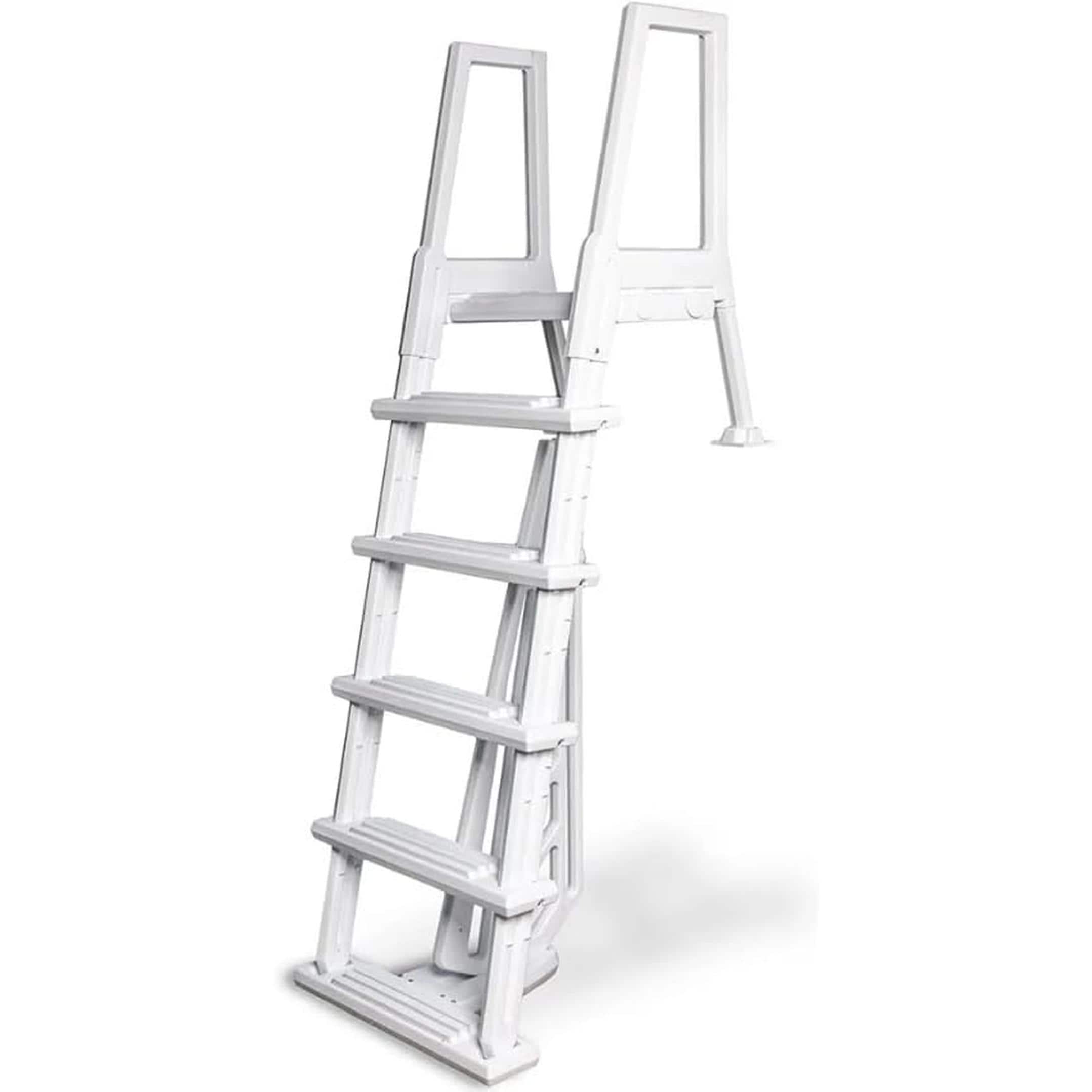 Poolzilla 04-01-005 Deck Mounted Pool Ladder for 48’’ to 54’’ in. Above Ground Pools