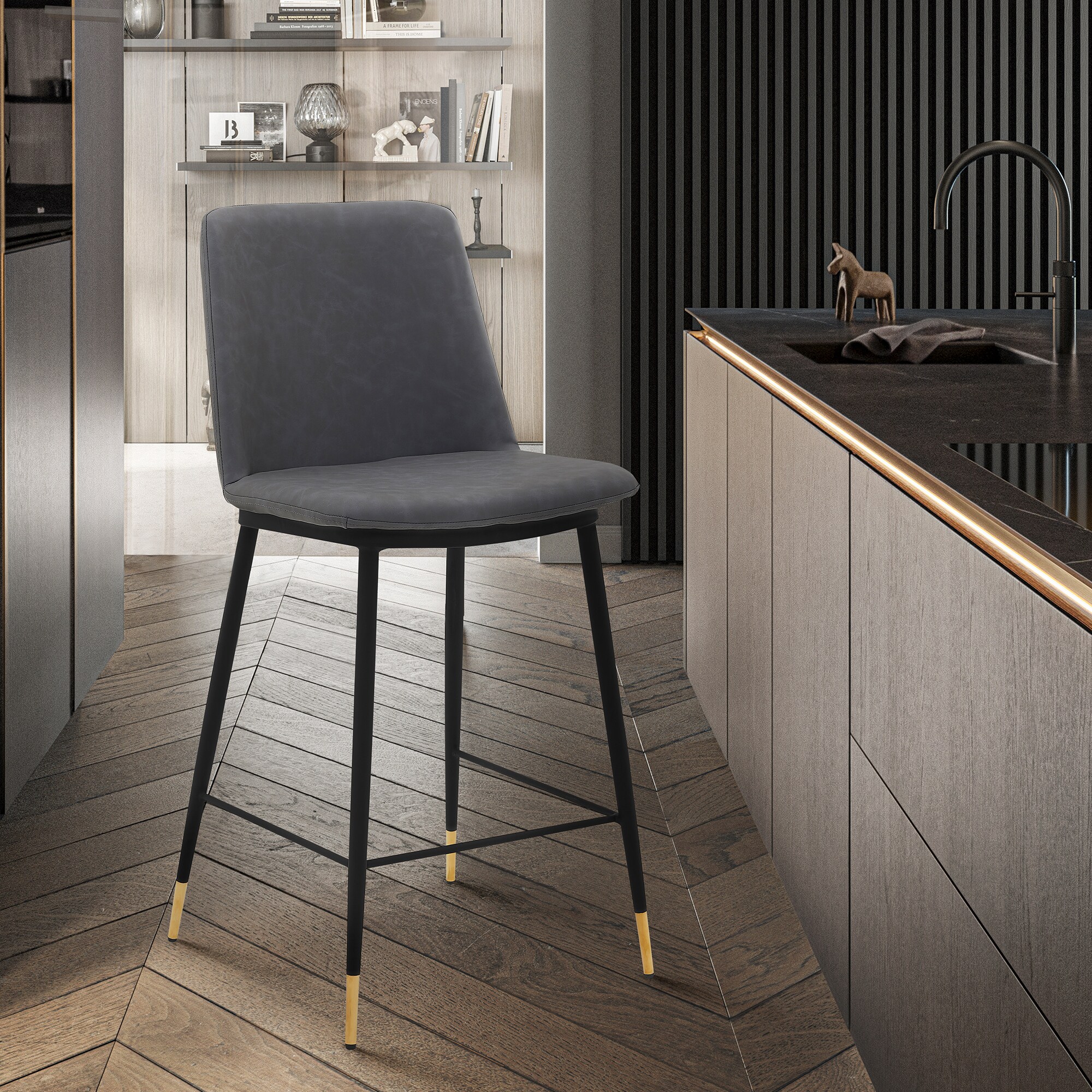 Armen Living LCMSBABLGRY26 stools - View #7