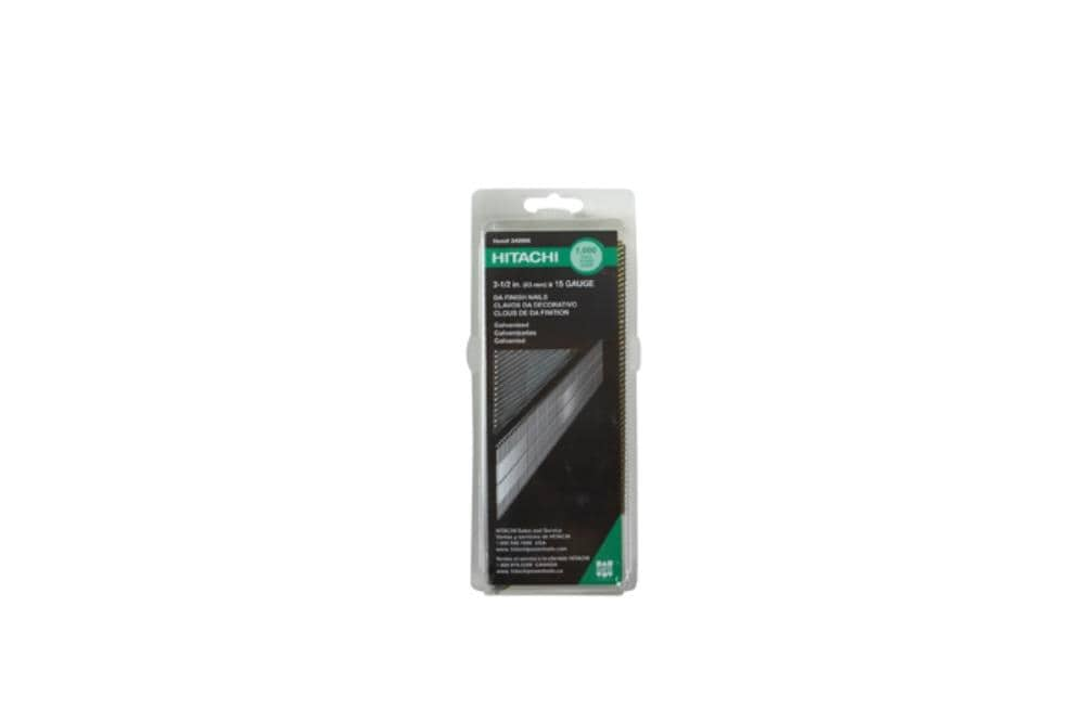 Metabo Hpt 2 1 2 In 15 Gauge Angled Coated Collated Finish Nails 1000