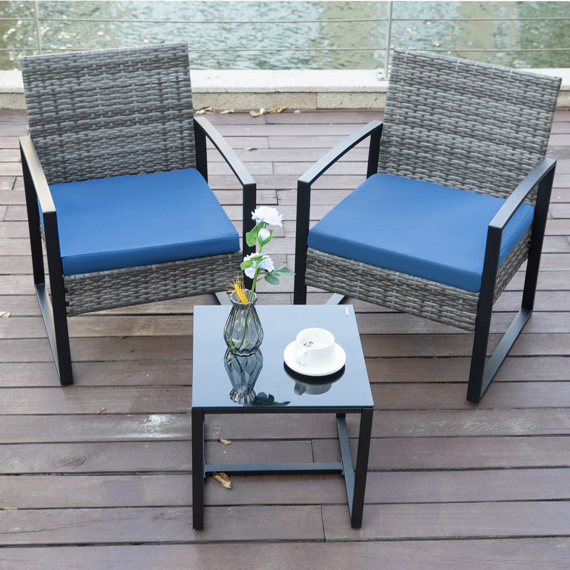Dimakai DK-QS-00003 Patio-Conversation-Sets - View #3