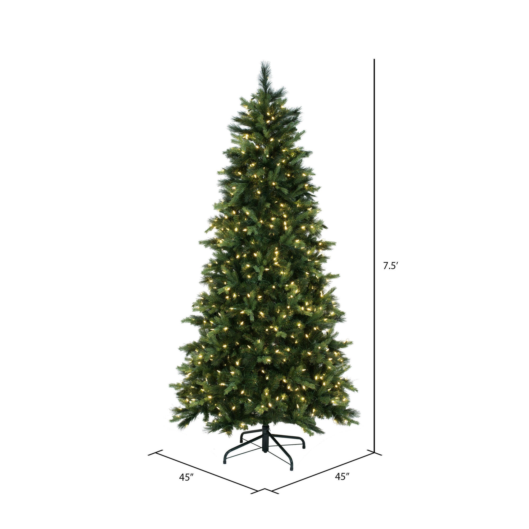 Vickerman DT211376LED Artificial-Christmas-Trees - View #3