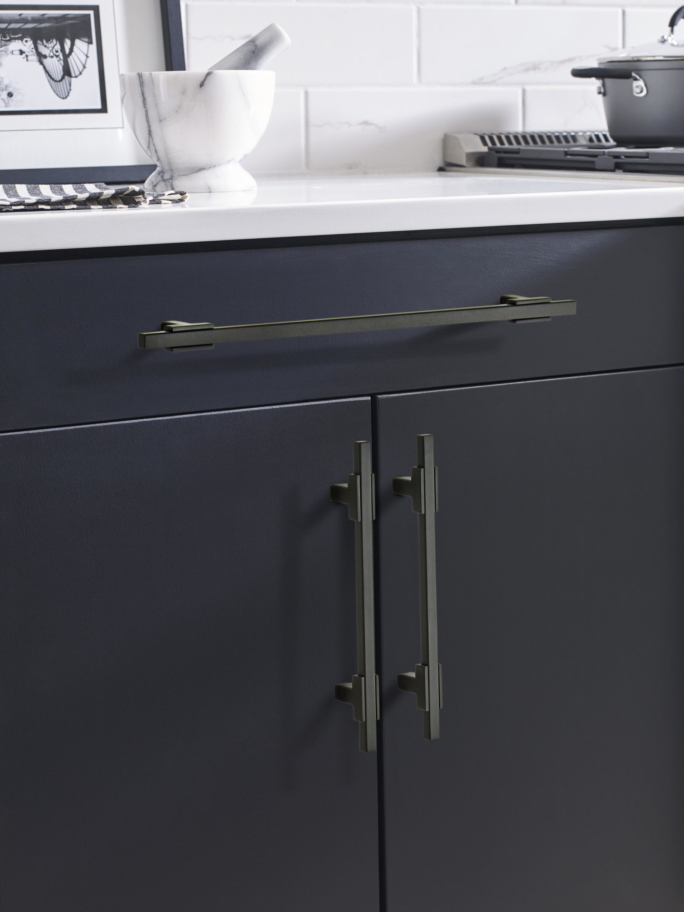 Amerock BP778256MBMB Cabinet-Pulls - View #3