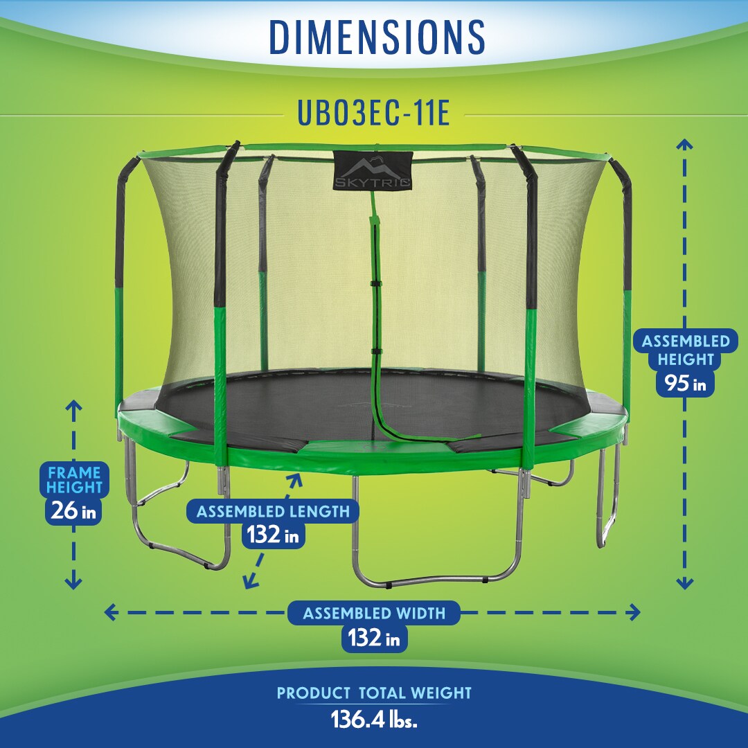 UpperBounce UB03EC-11E trampolines - View #2