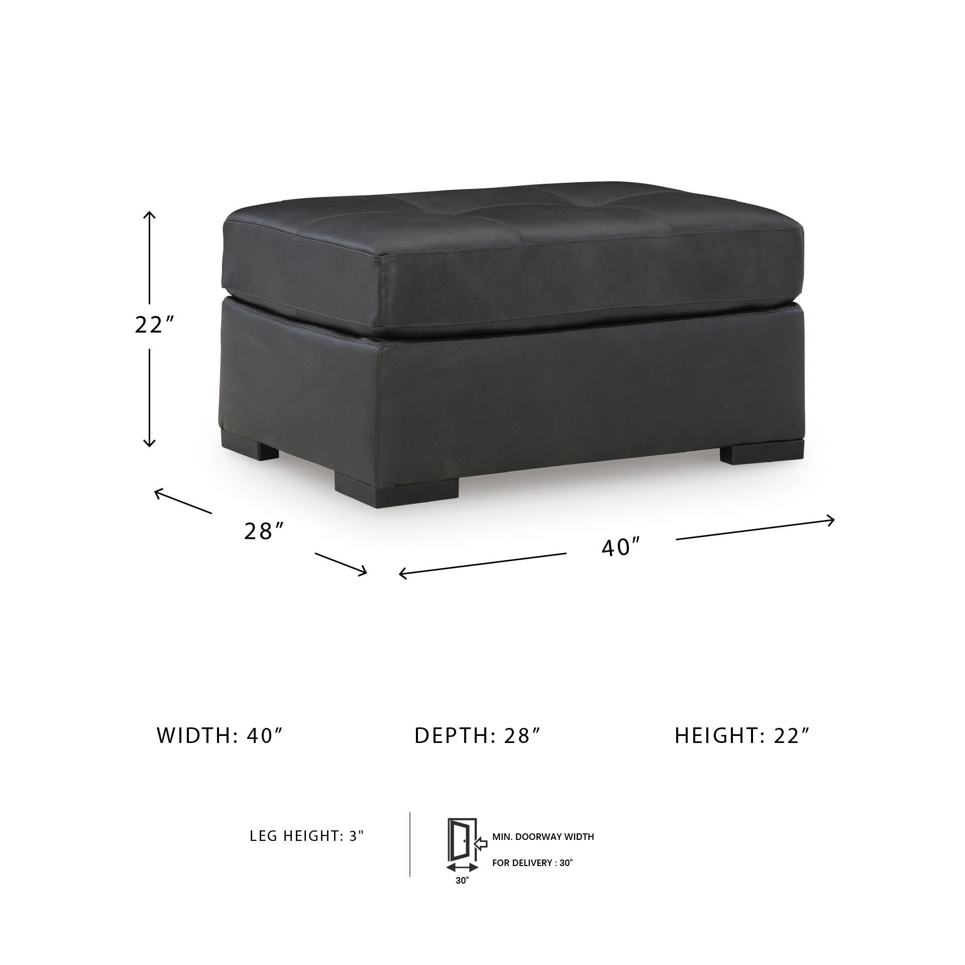Signature Design by Ashley 9950308 Indoor-Ottomans - View #5