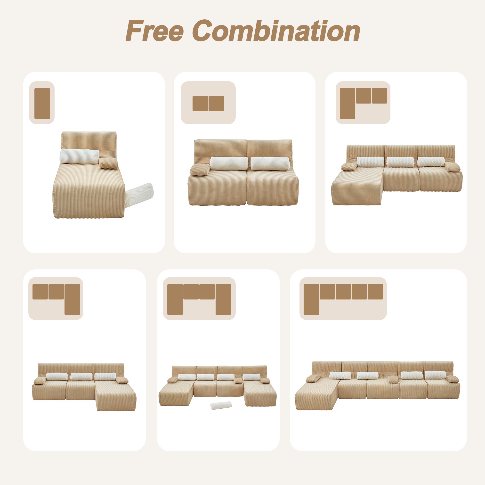 Qualler QD719595D Sofas-Loveseats - View #5