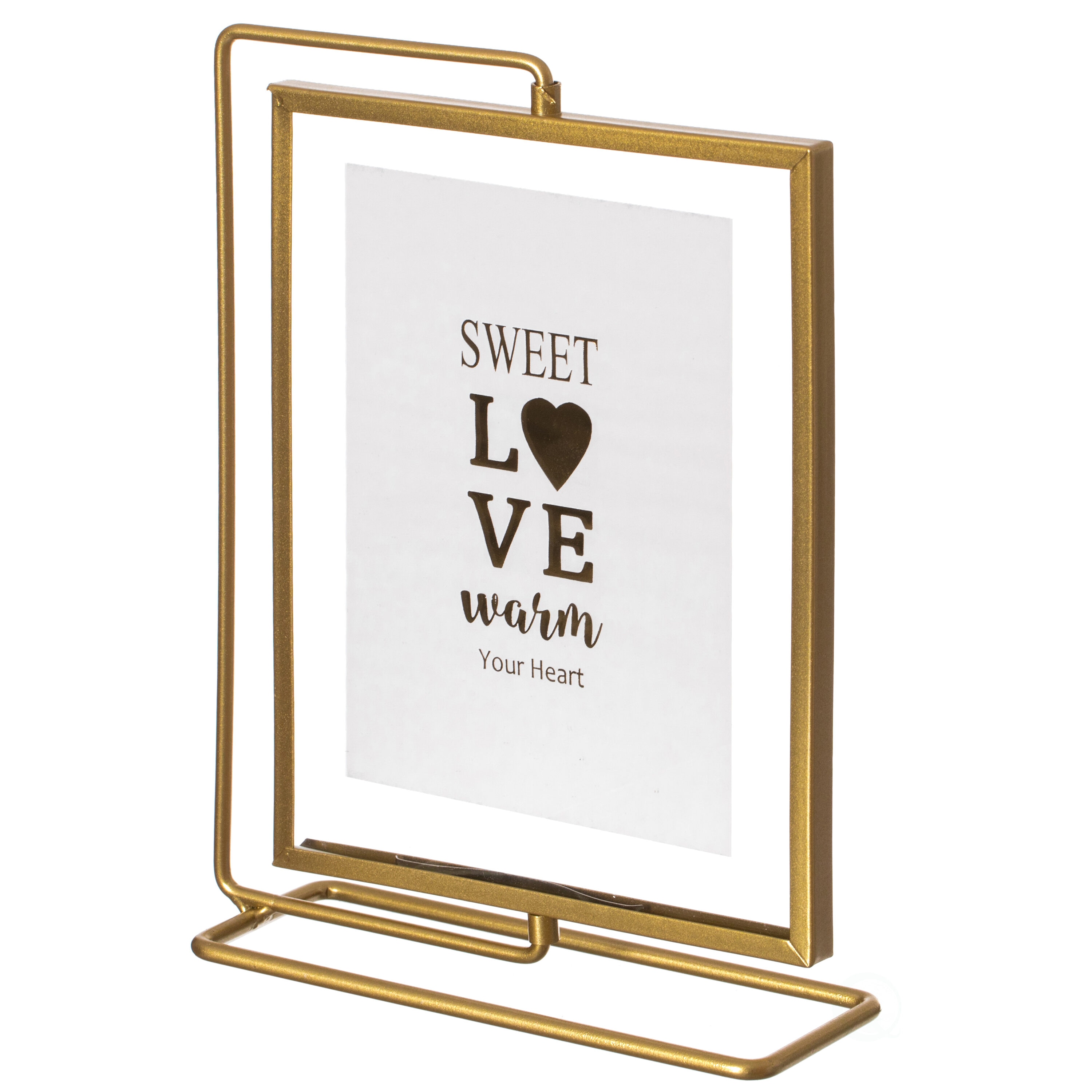 FABULAXE QI004496.GD.M Gold Metal ( 5-in x 7-in ) Picture frame