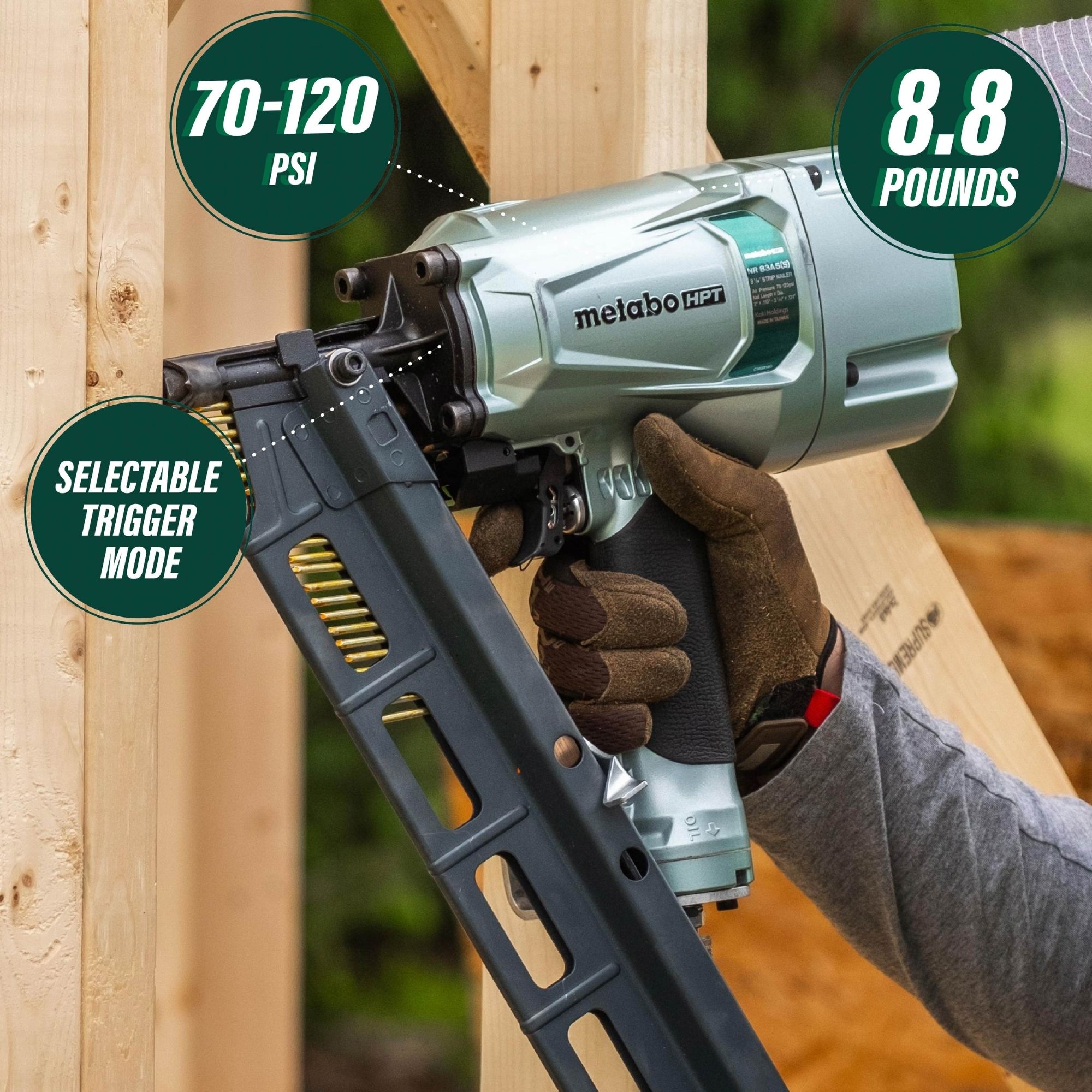 Bostitch Smart Point 2.125-in 18-Gauge Pneumatic Brad Nailer in the Brad  Nailers department at Lowes.com