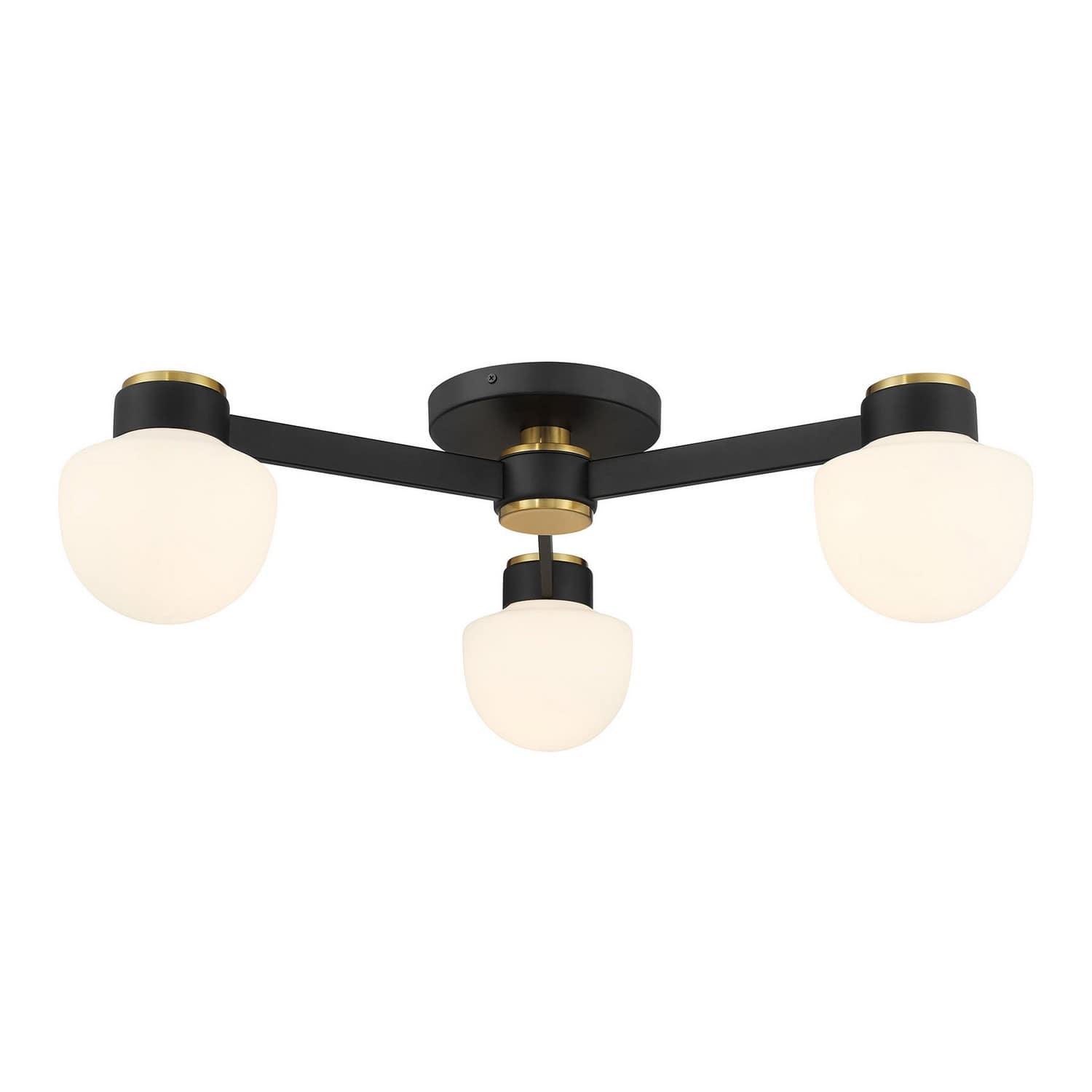 Trade Winds Lighting TW64382MBKNB flushmounts - View #3