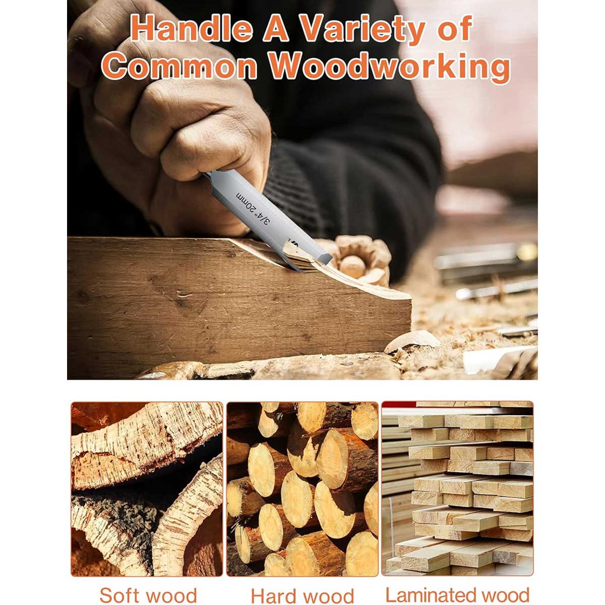 Aoibox LABCS21024 Chisel-Sets - View #5