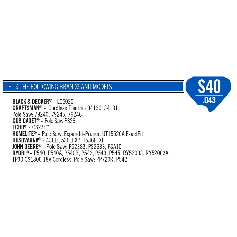 TriLink 14340TK Chain-Saw-Chains - View #2