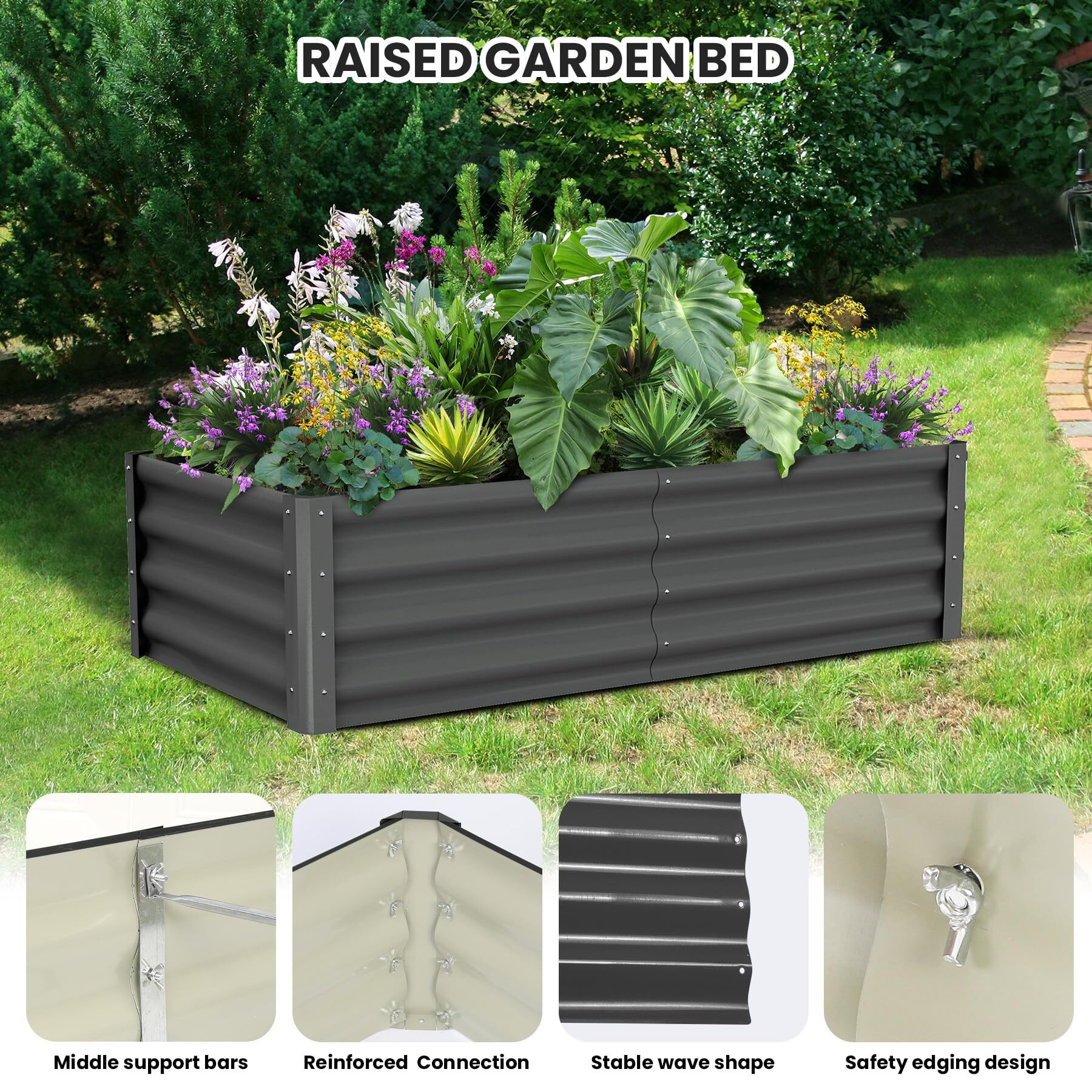 DEXSO JANE-F6G2H9JK Raised-Garden-Beds - View #5