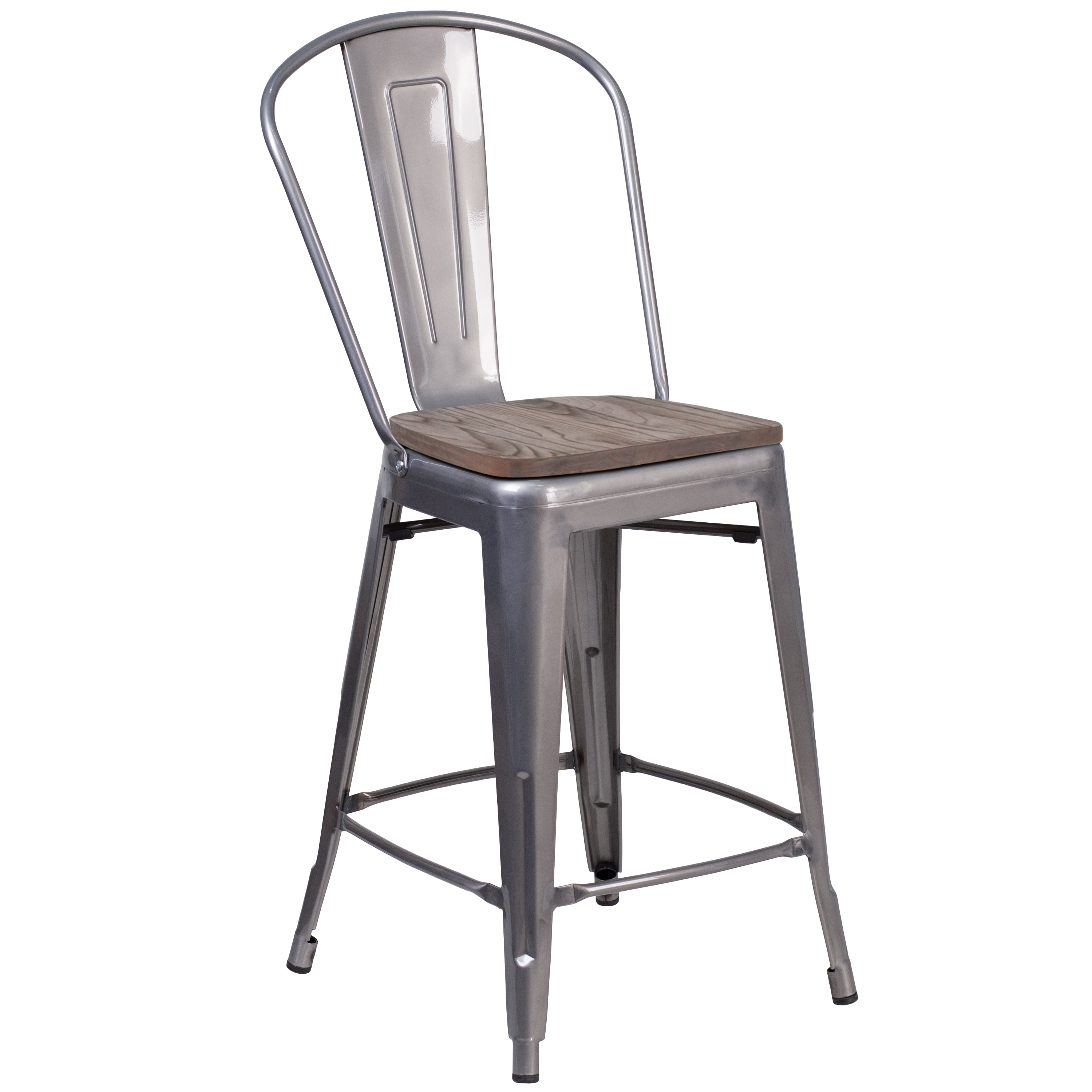 Clear counter discount height bar stools