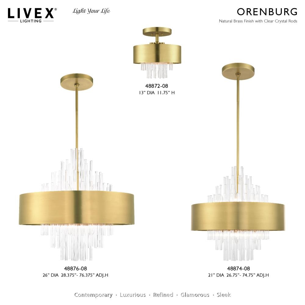 Livex Lighting 48872-08 flushmounts - View #2