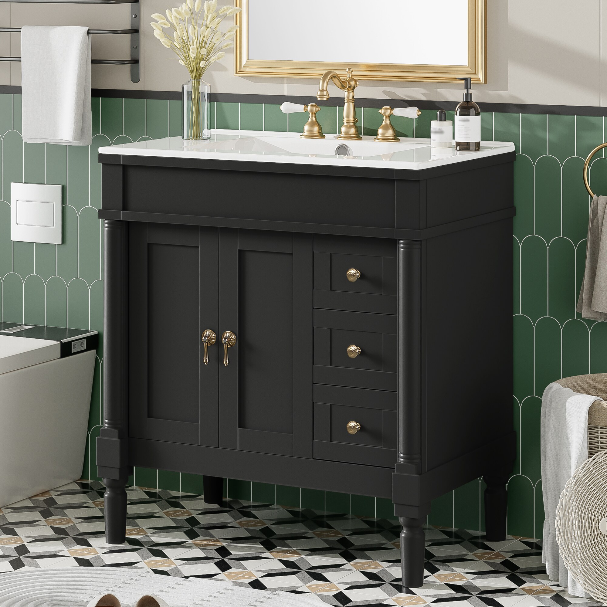GDFStudio 345609 Bath-Vanity-Combo - View #2