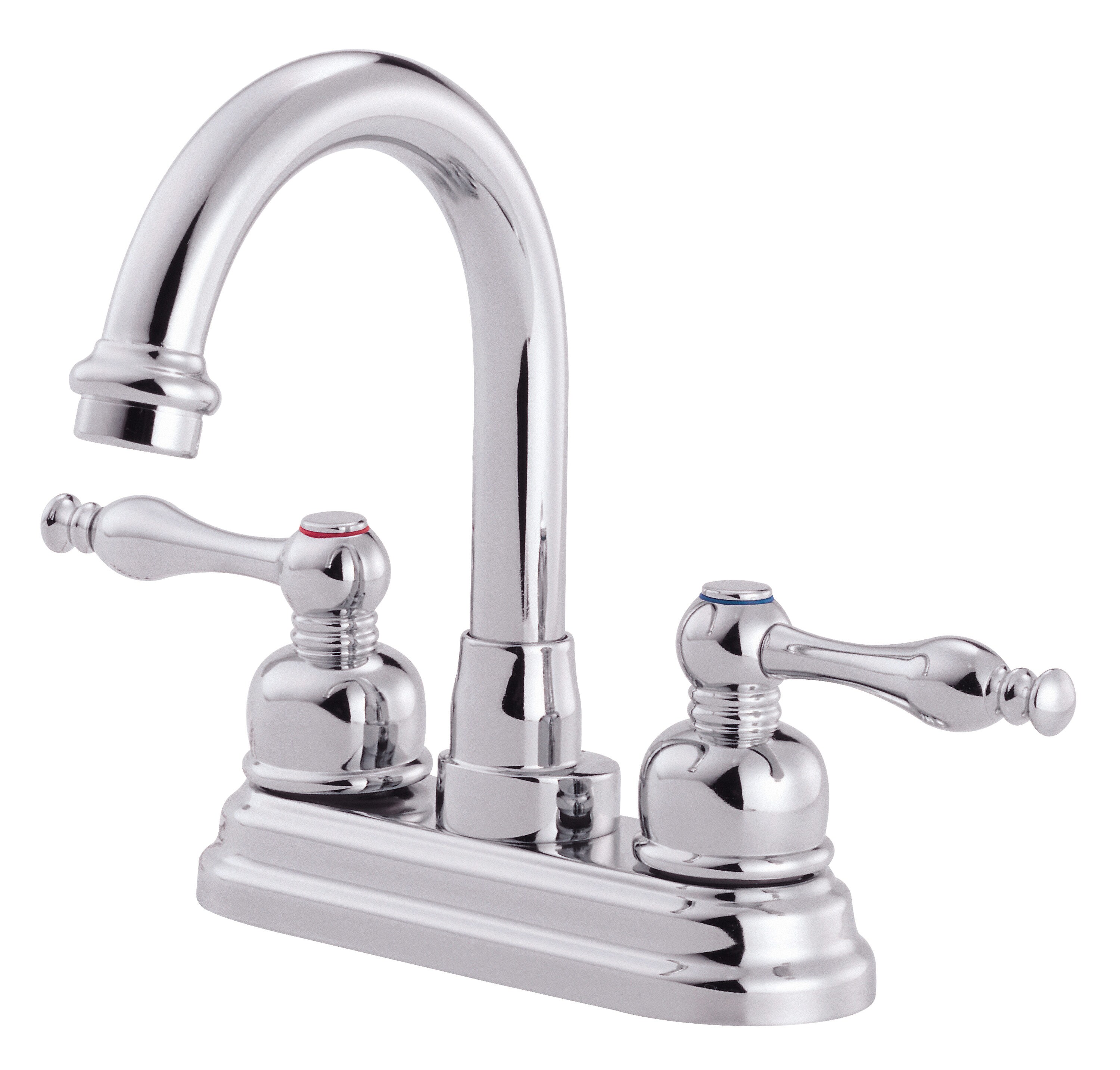 Danze Sheridan Chrome 4-in centerset 2-handle WaterSense Bathroom Sink ...