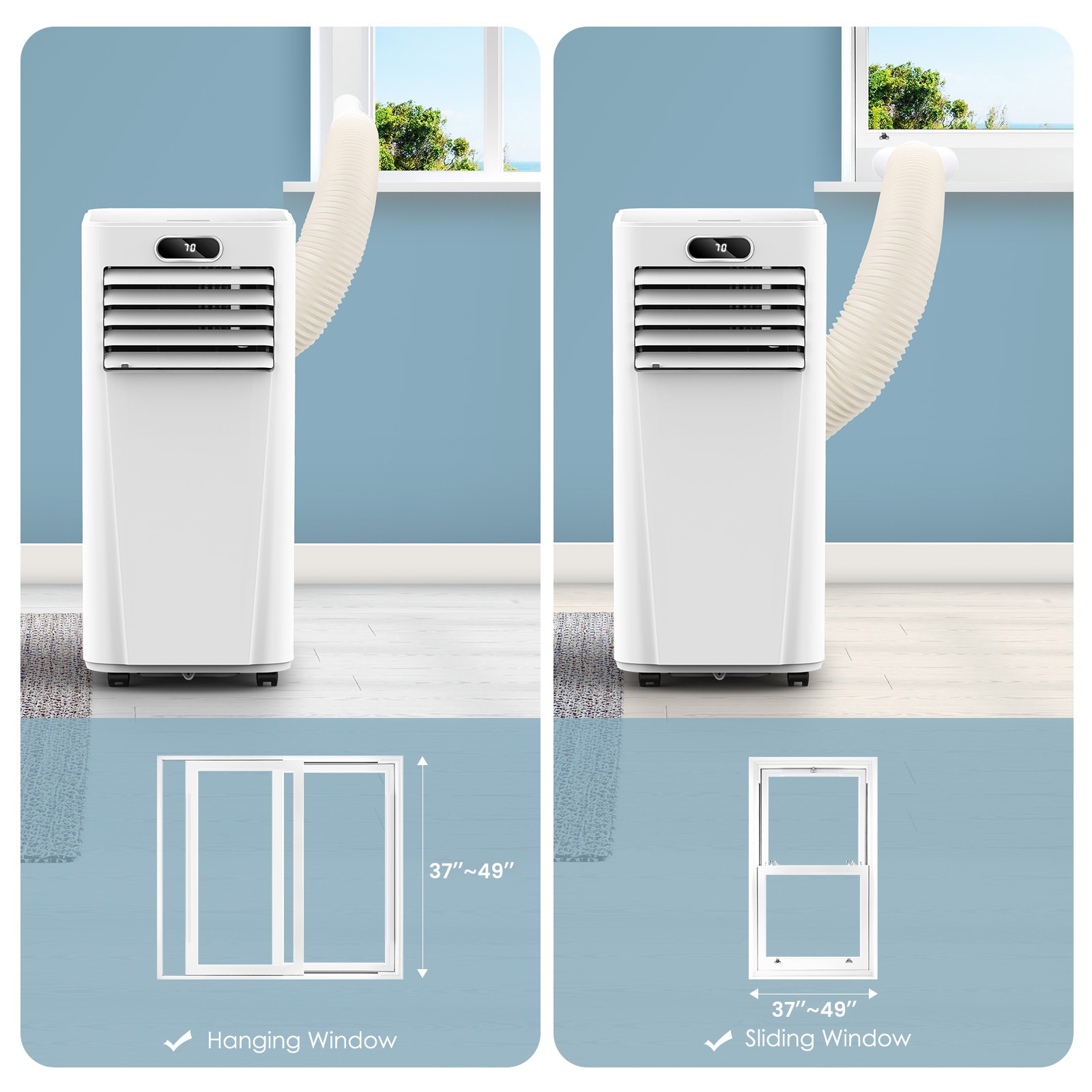 COWSAR LSA4210AC8K Portable-Air-Conditioners - View #6