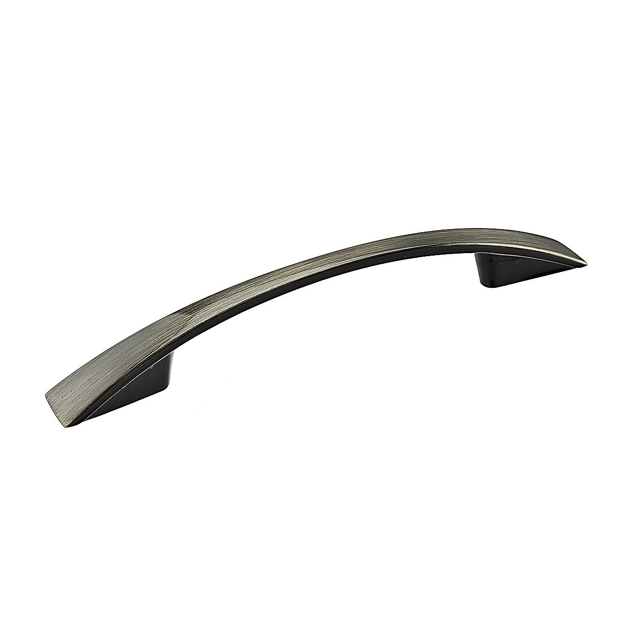 Richelieu BP82196AE Silverthorn 3-3/4-in , 96mm Center to Center Antique English Arch Handle