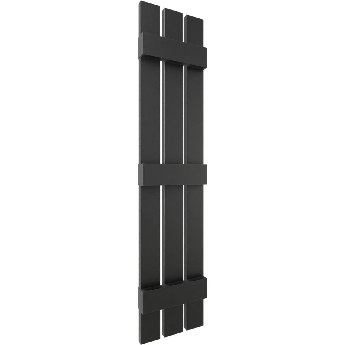 Ekena Millwork LS3C12X08800BL Exterior-Shutters - View #2