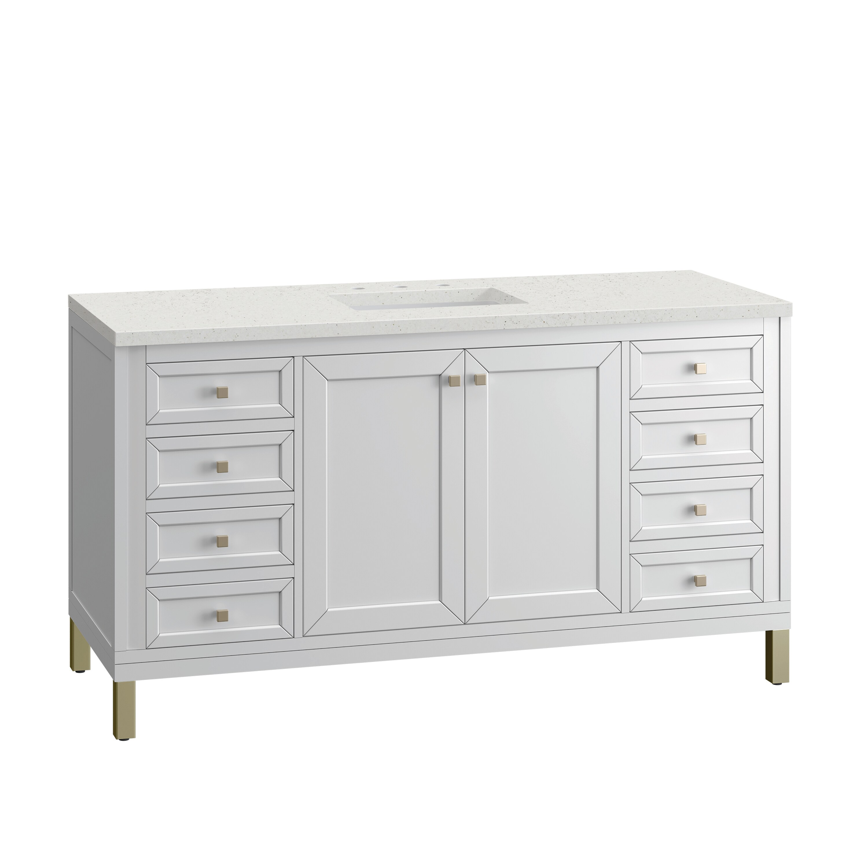 James Martin Vanities 305-V60S-GW-3LDL Bath-Vanity-Combo - View #5