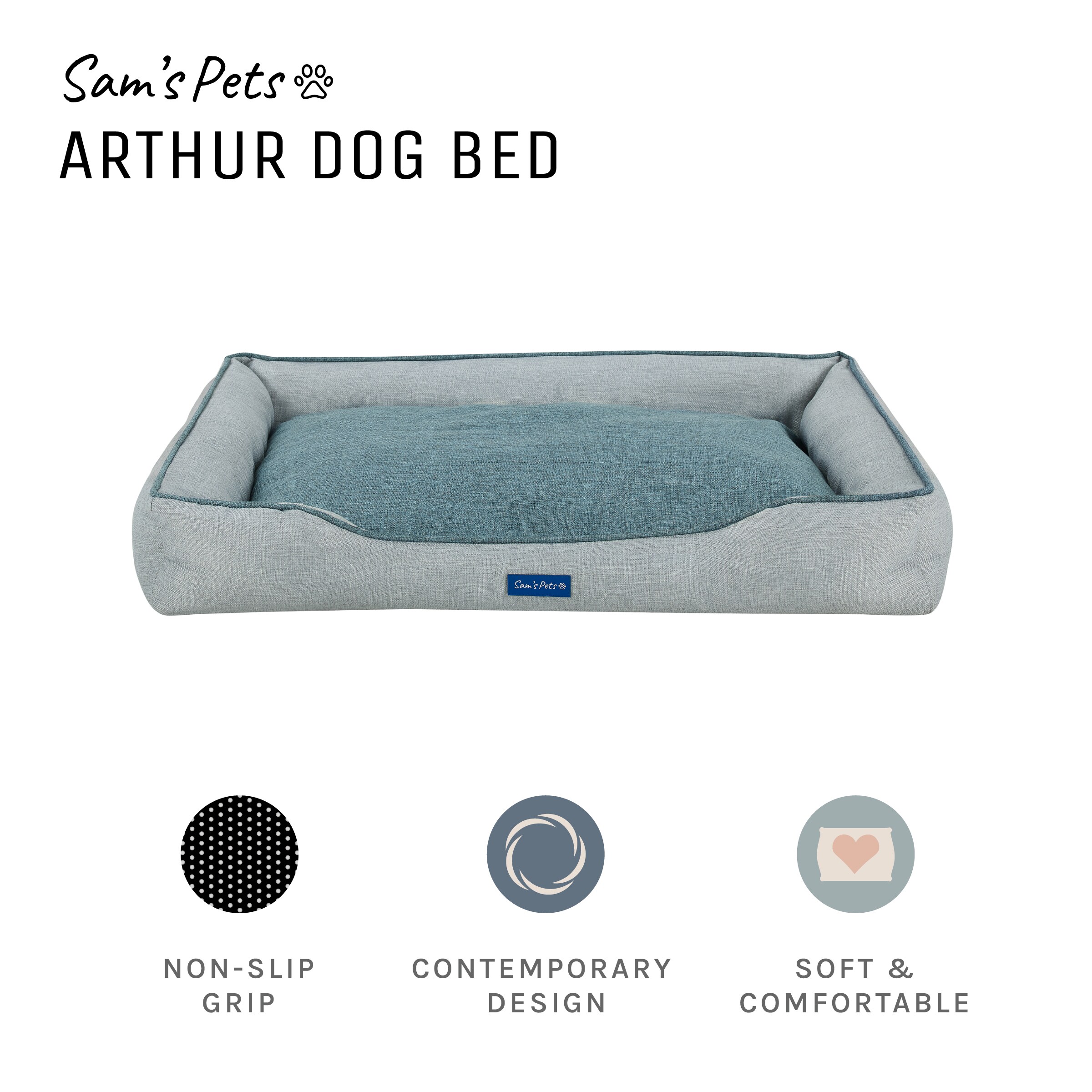 Sam's Pets SP-DB1220GY Pet-Beds - View #7