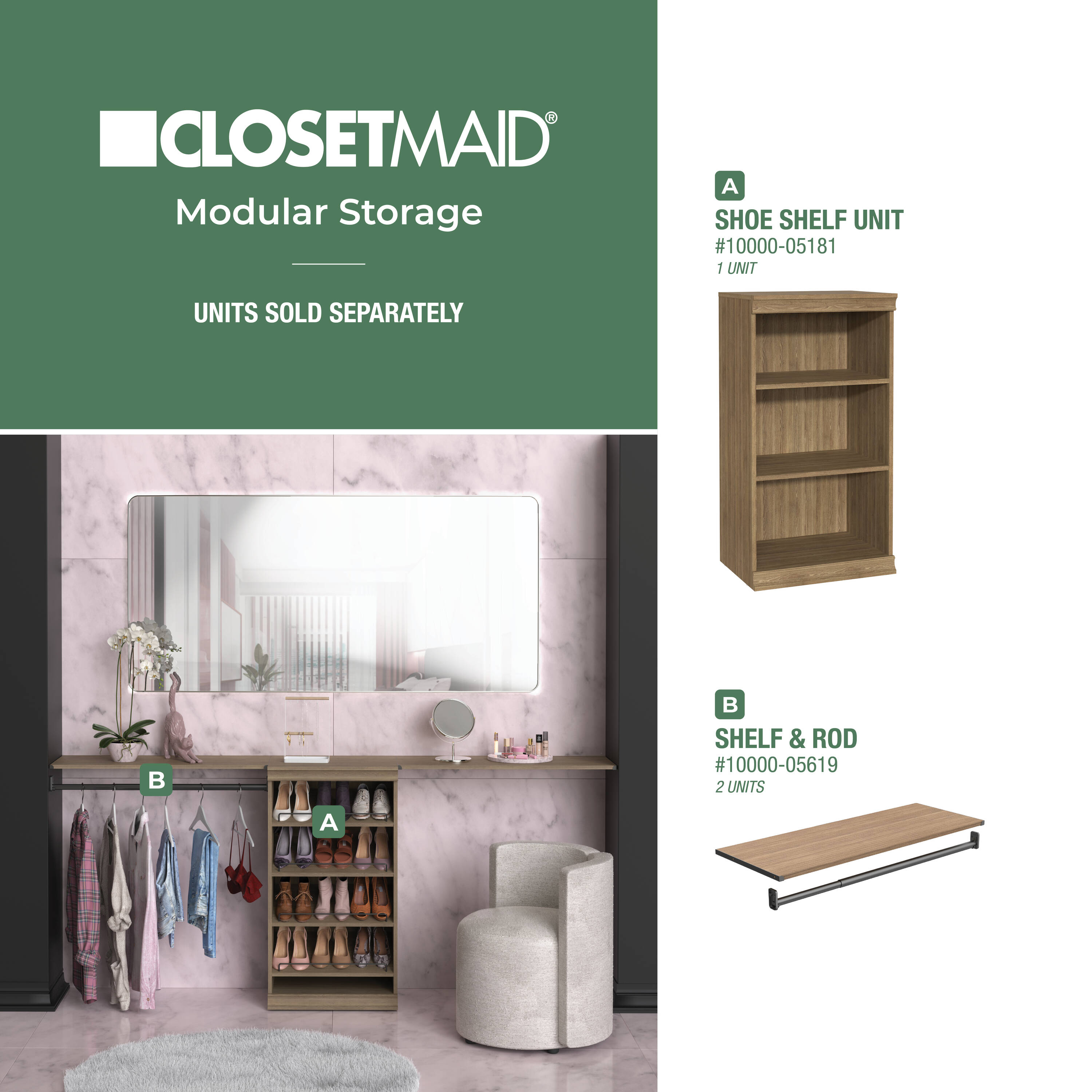 ClosetMaid 10000-05175 Wood-Closet-Tower - View #12
